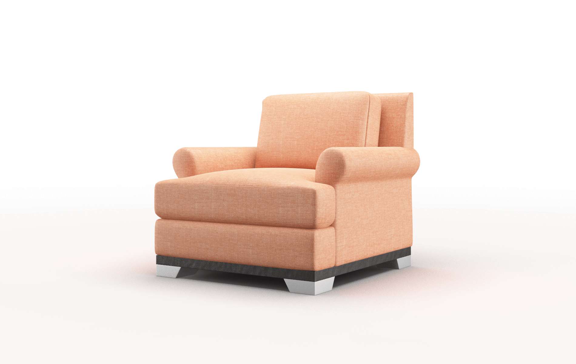 Newyork Hepburn Appricot Chair espresso legs 4