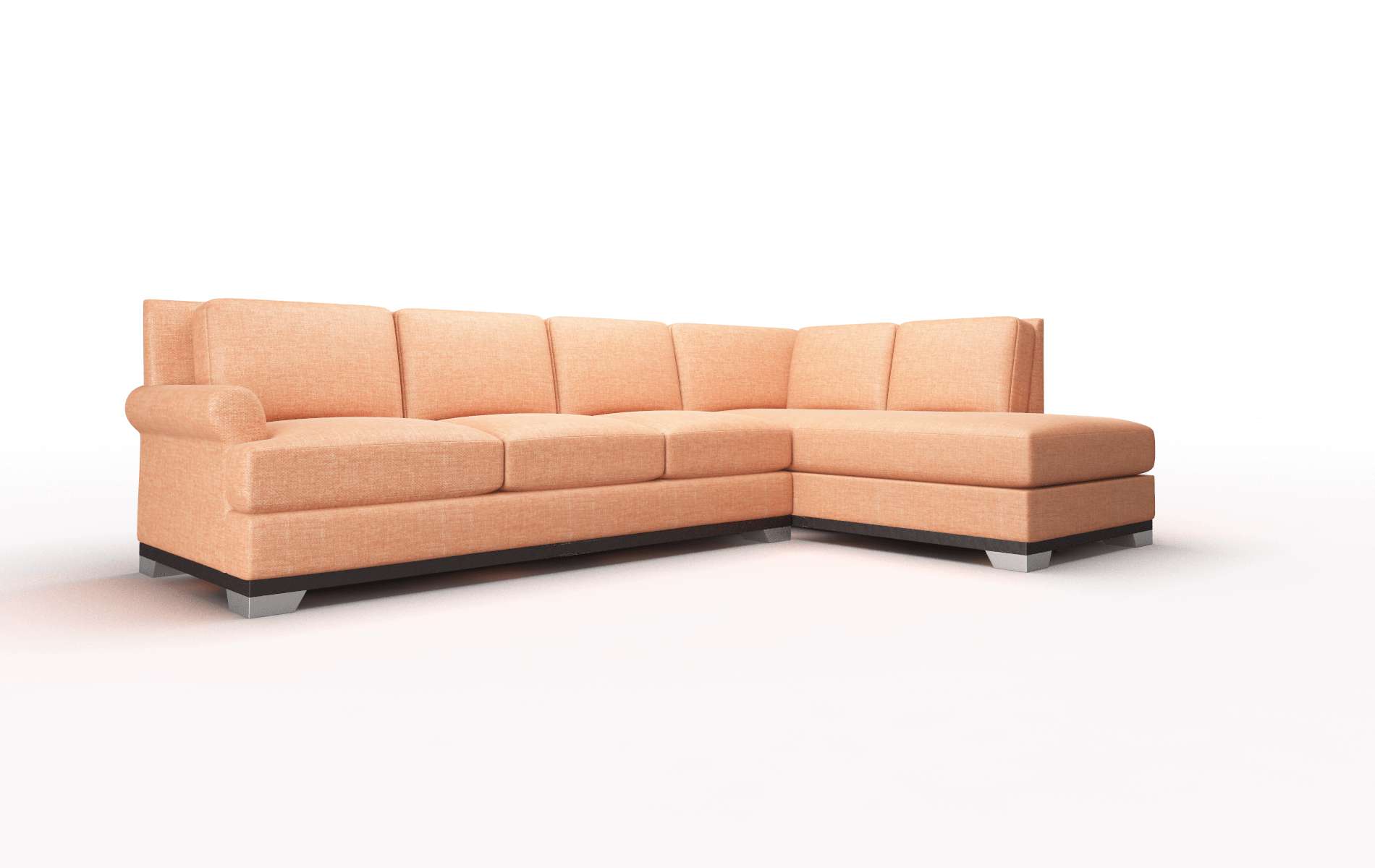 Newyork Hepburn Appricot Panel espresso legs 2