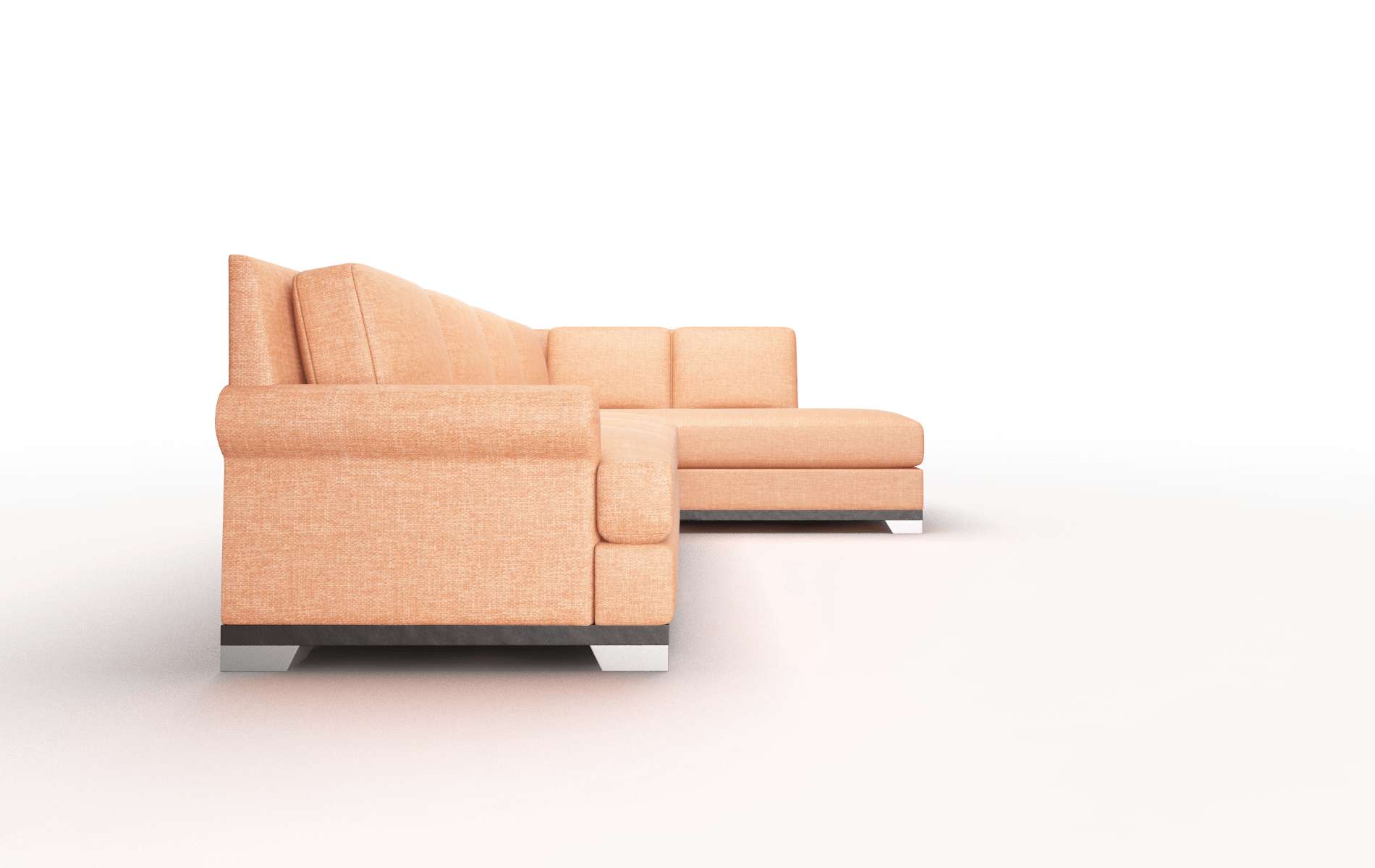 Newyork Hepburn Appricot Panel espresso legs 3