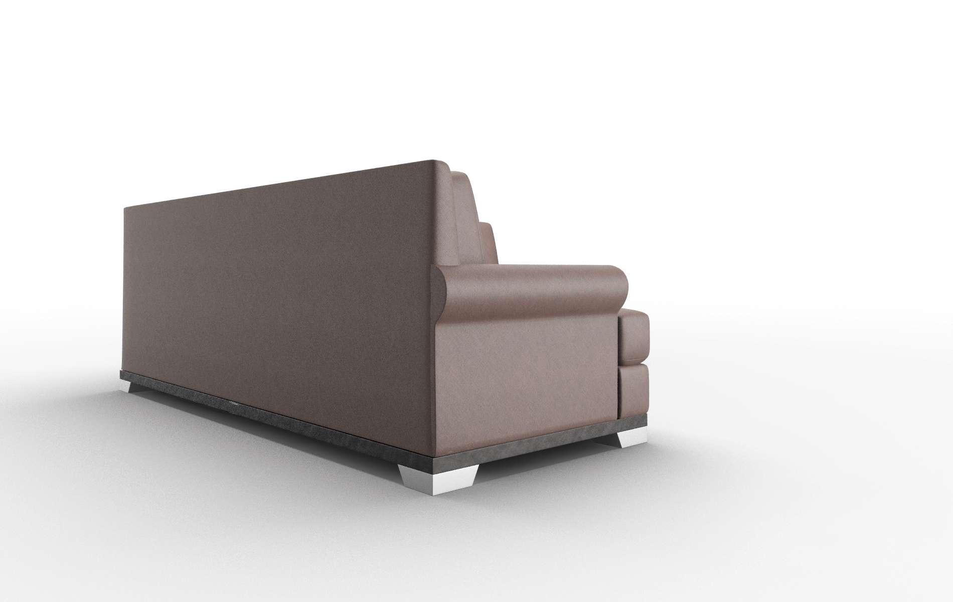 Newyork Insight Cafe Sectional espresso legs 3