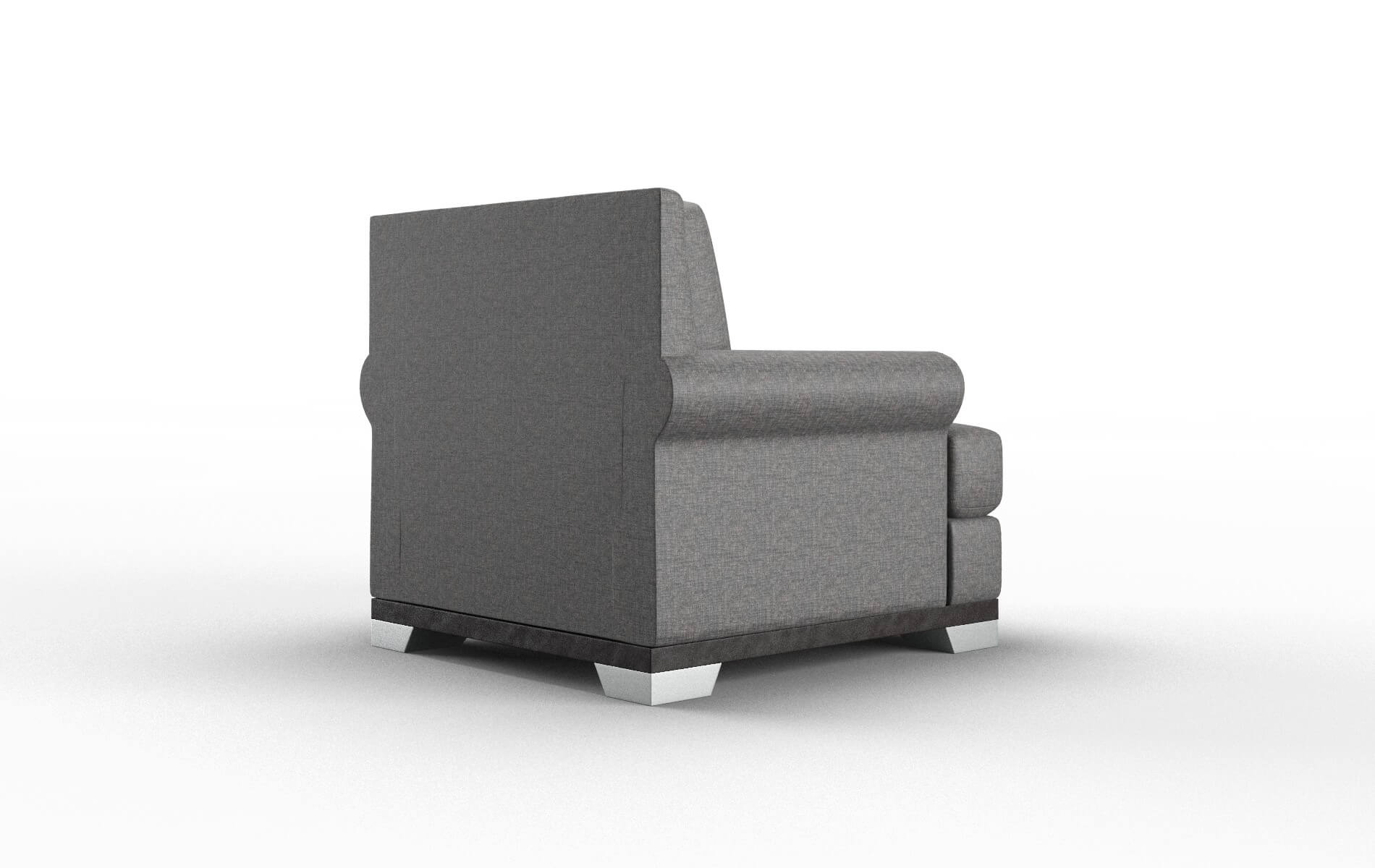 Newyork Insight Charcoal Chair espresso legs 5