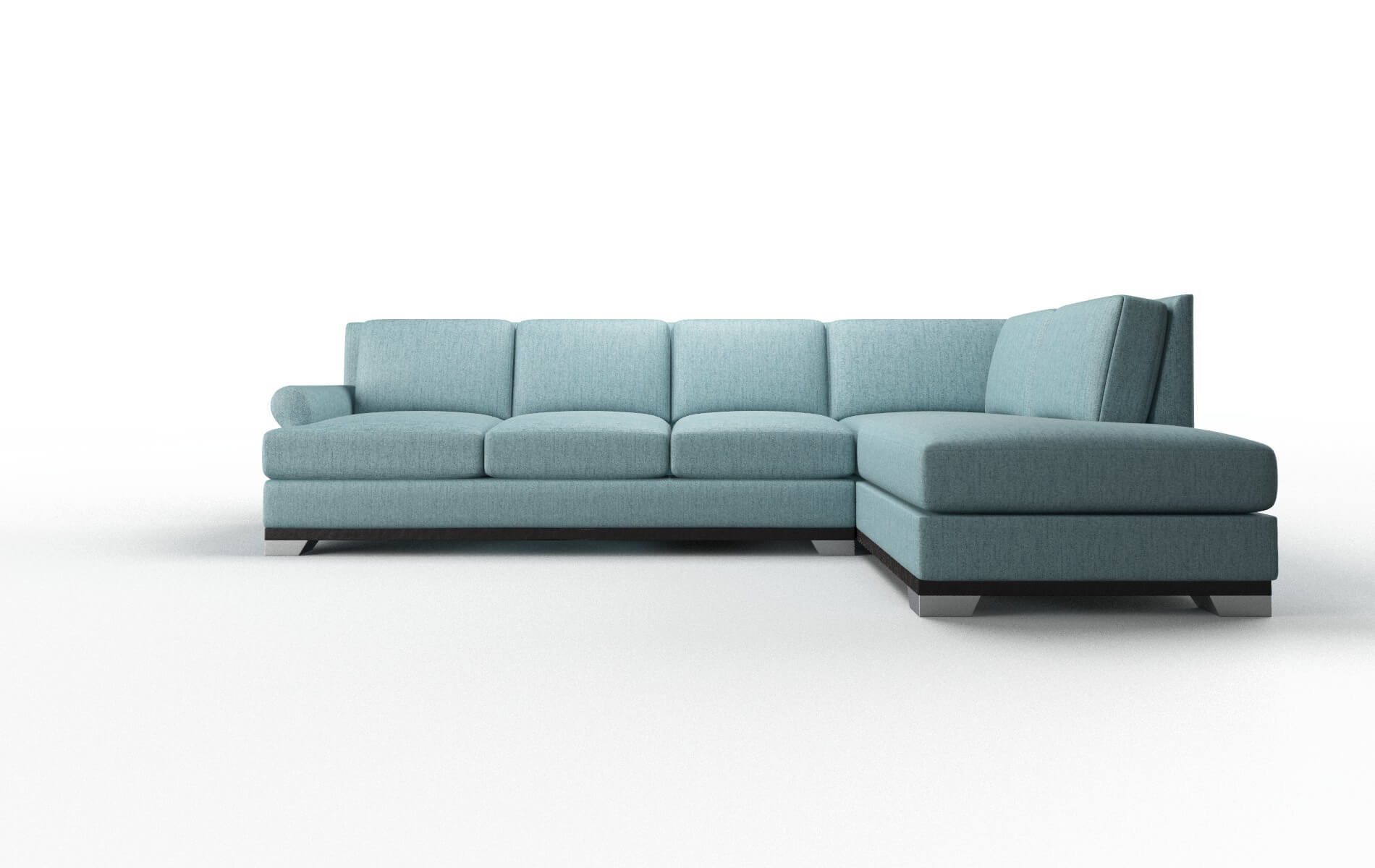 Newyork Insight peacock Panel Espresso Legs  1