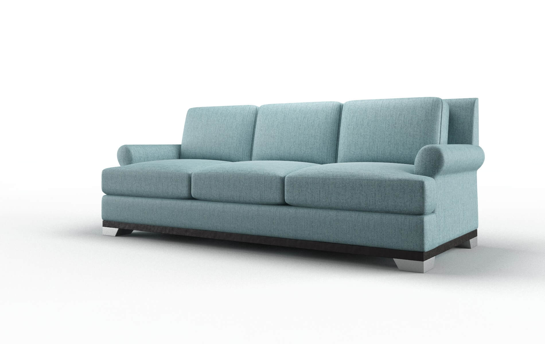 Newyork Insight Peacock Sofa espresso legs 4