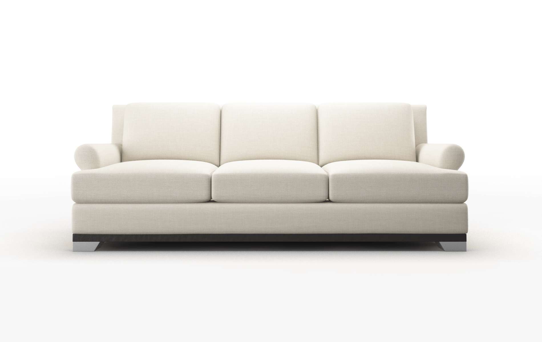 Newyork Keylargo Almond Sofa espresso legs 1