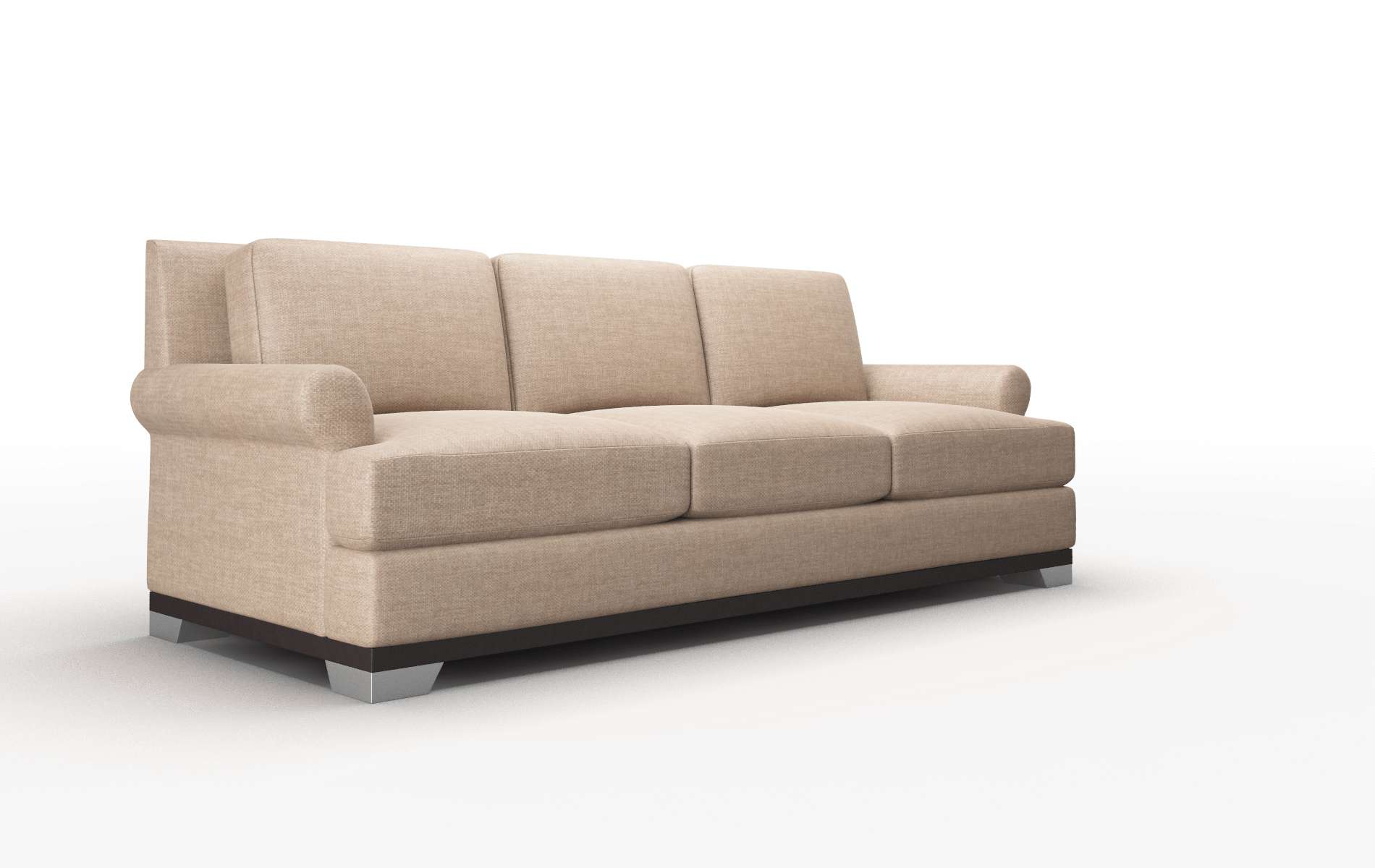 Newyork Keylargo Mink Sofa espresso legs 2