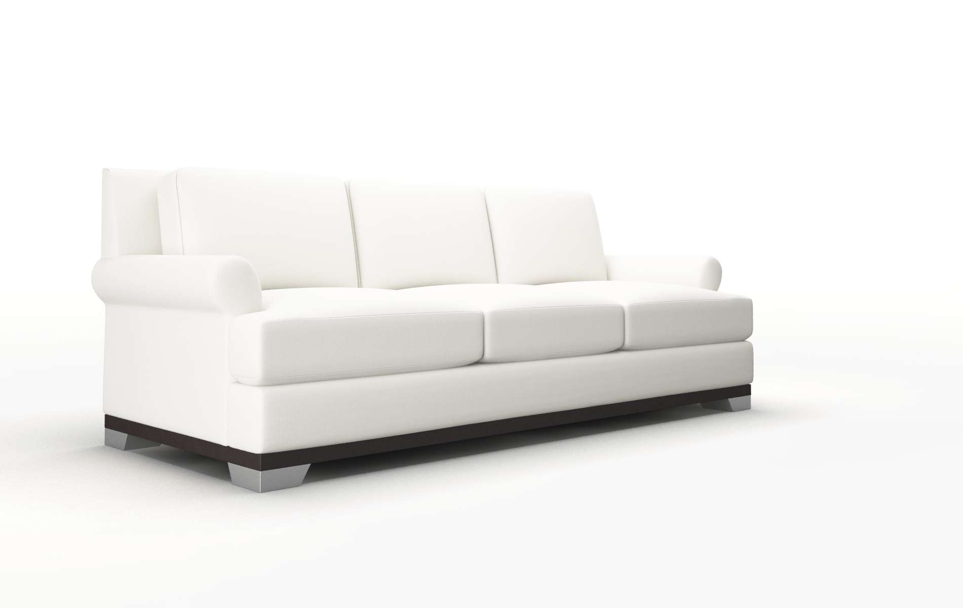 Newyork Keylargo Oatmeal Sofa espresso legs 2