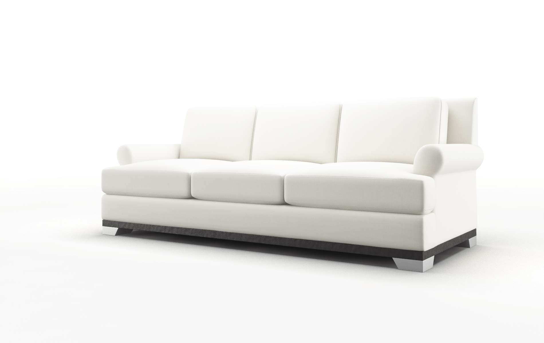 Newyork Keylargo Oatmeal Sofa espresso legs 4