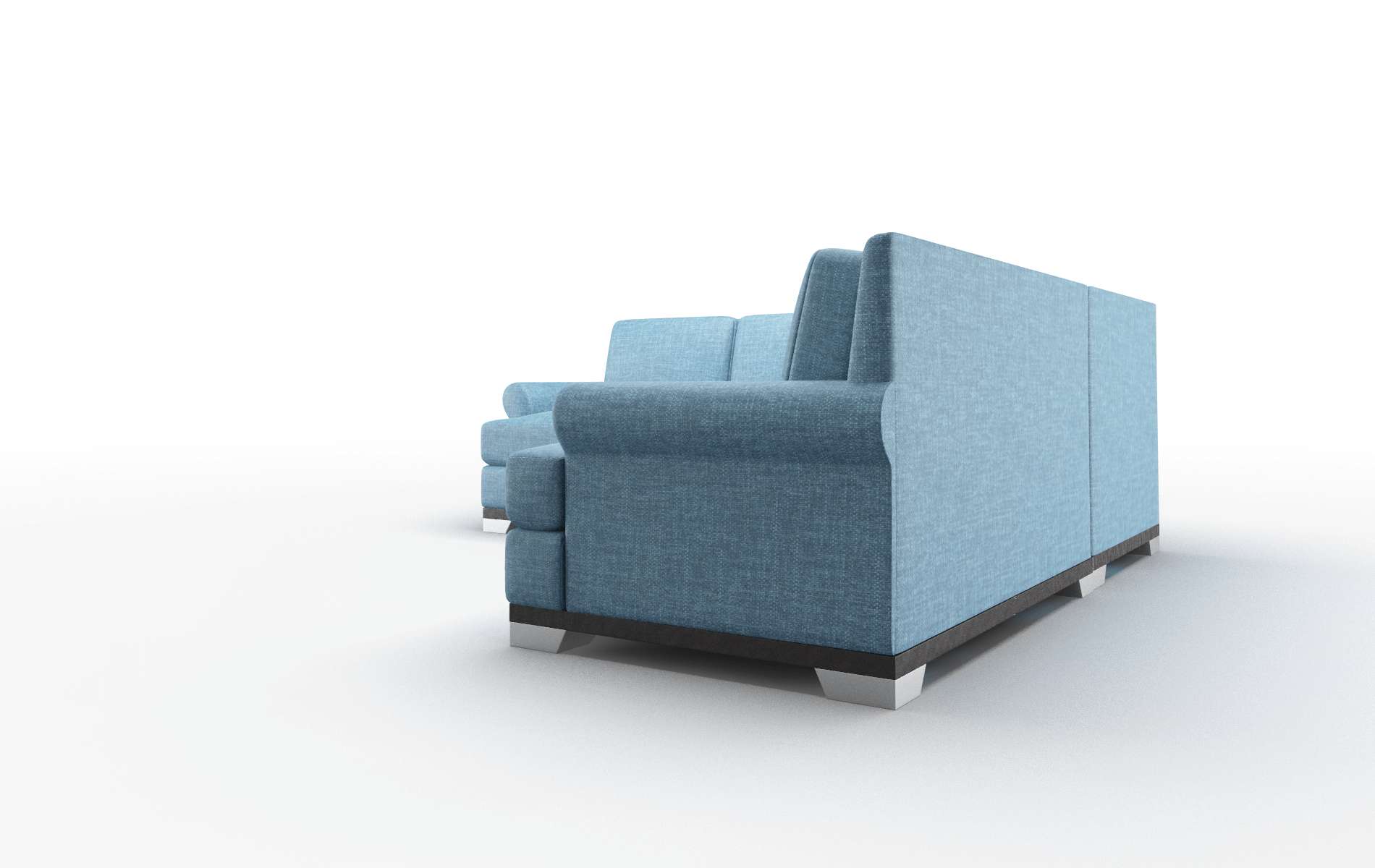 Newyork Keylargo Ocean Sectional espresso legs 4