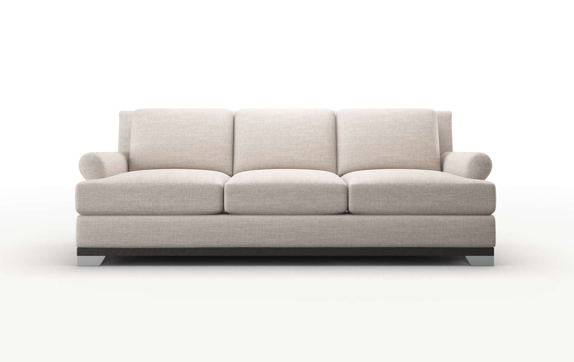 Newyork Keylargo Pumice Sofa espresso legs 1