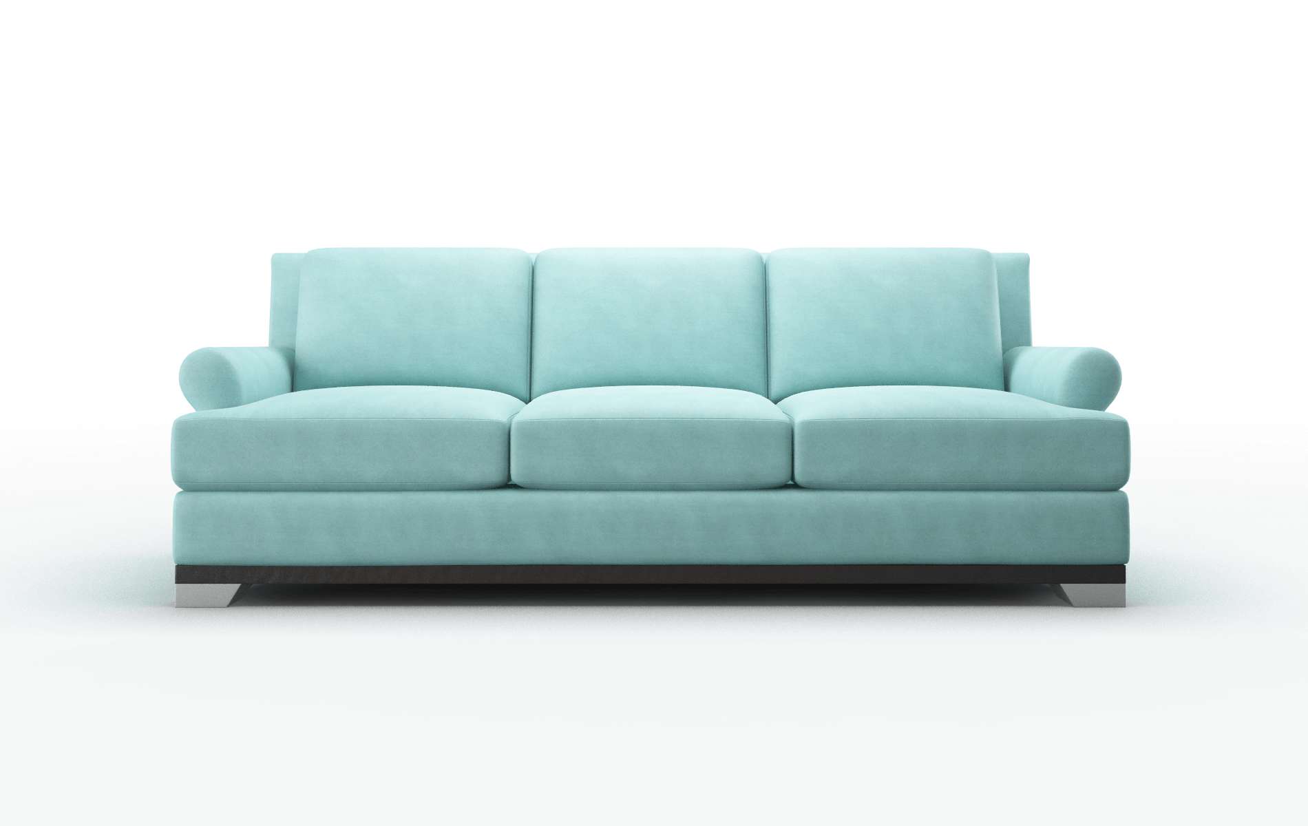 Newyork Leslie Caribbean Sofa espresso legs 1