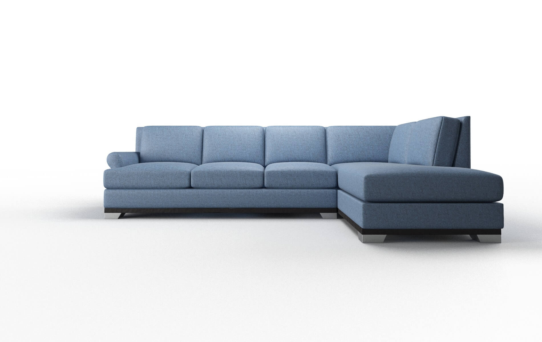 Newyork Leslie indigo Panel Espresso Legs  1