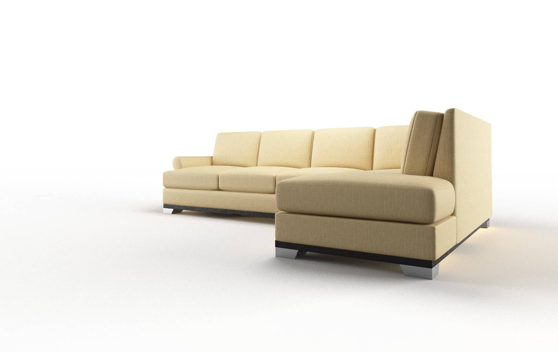 Newyork Malibu Maize Panel espresso legs 4