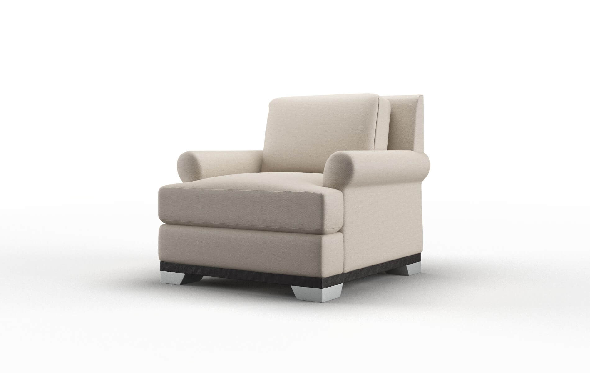 Newyork Naples Almond Chair espresso legs 4