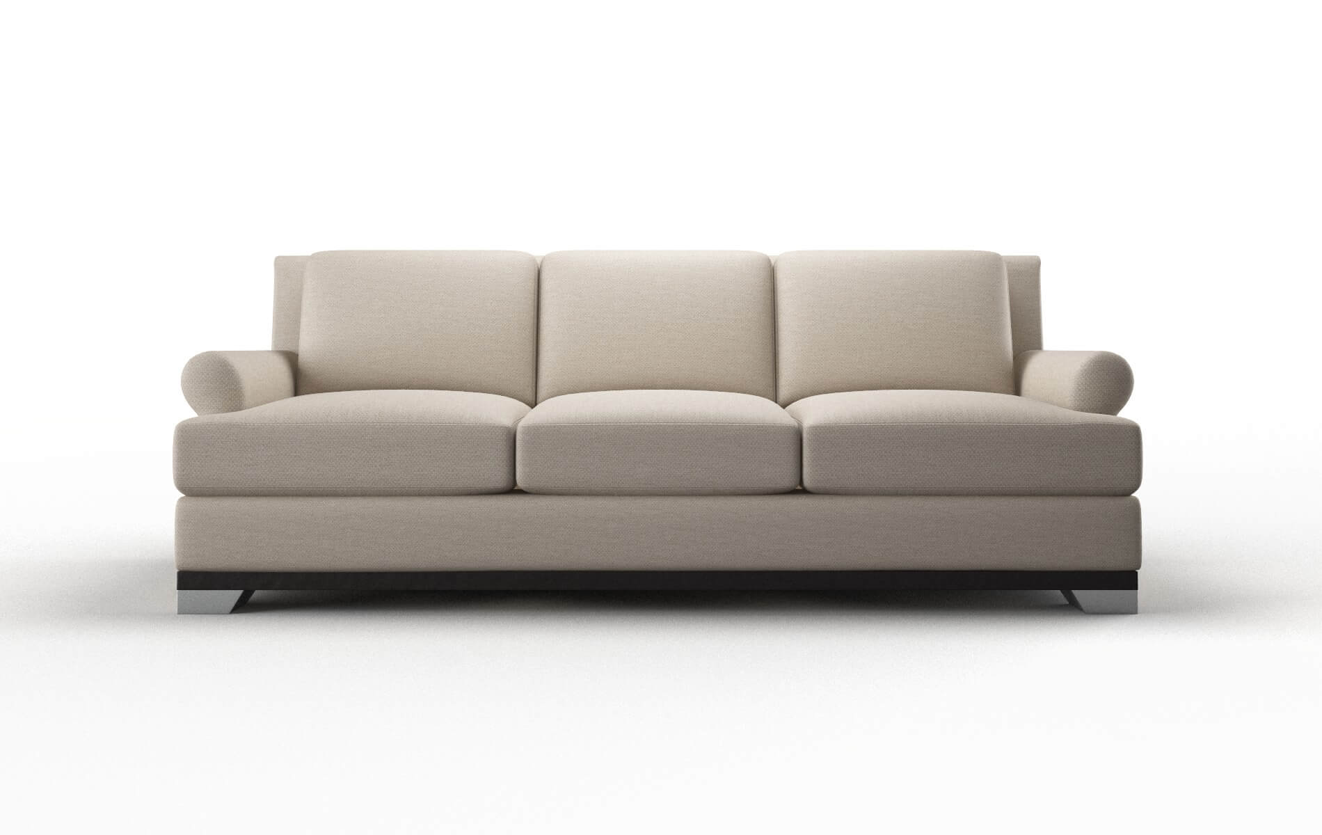 Newyork Naples almond Sofa Espresso Legs  1