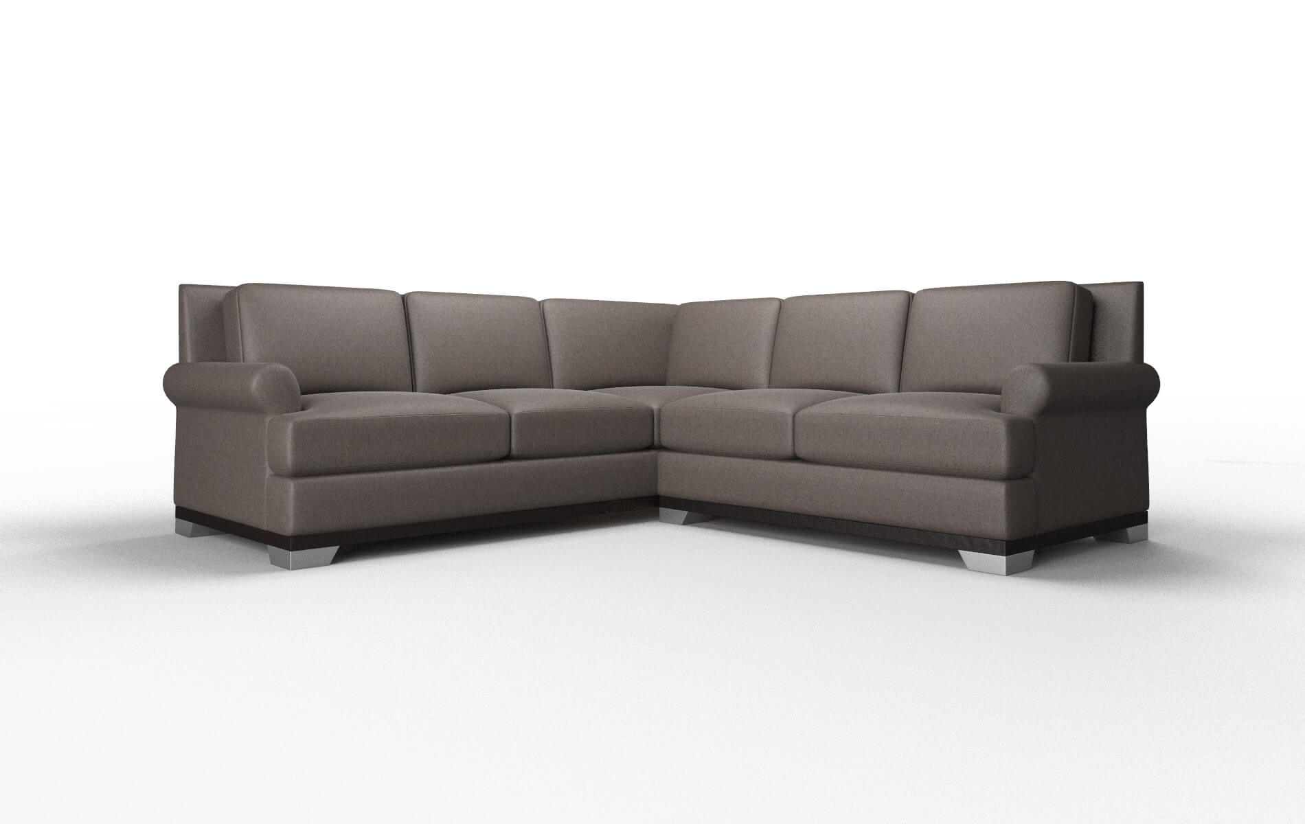 Newyork Naples graphite Sectional Espresso Legs  1