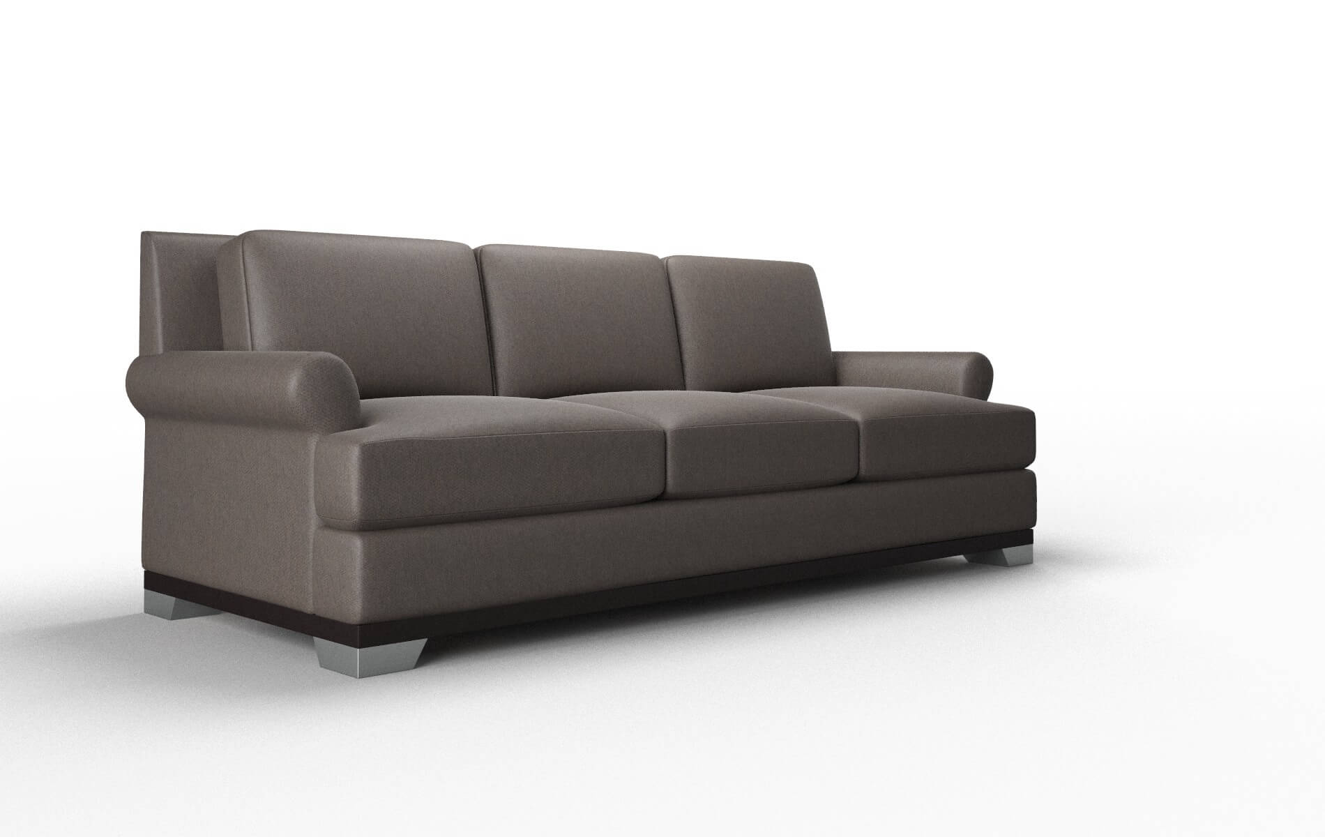 Newyork Naples Graphite Sofa espresso legs 2