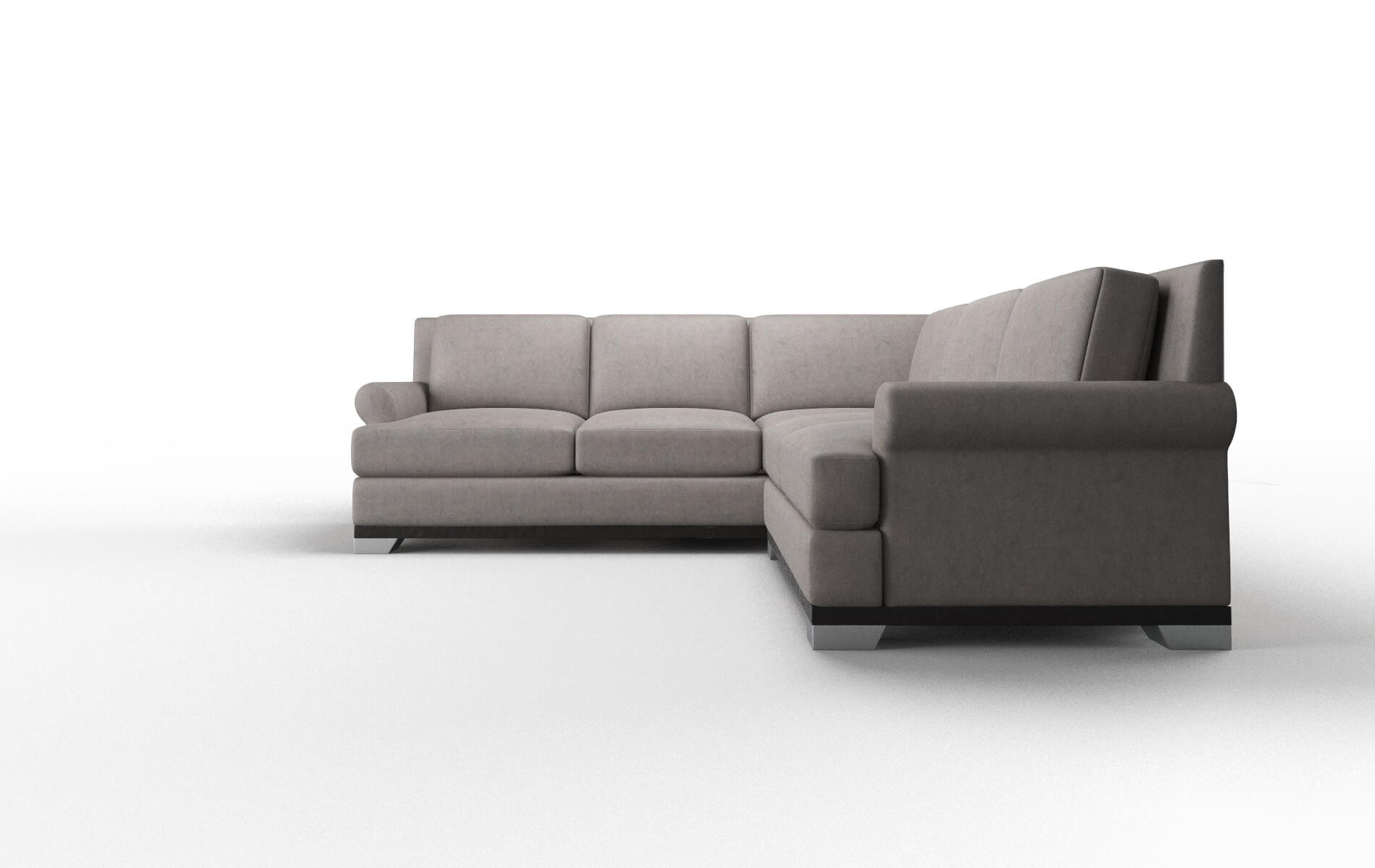 Newyork Noble Otter Sectional espresso legs 5