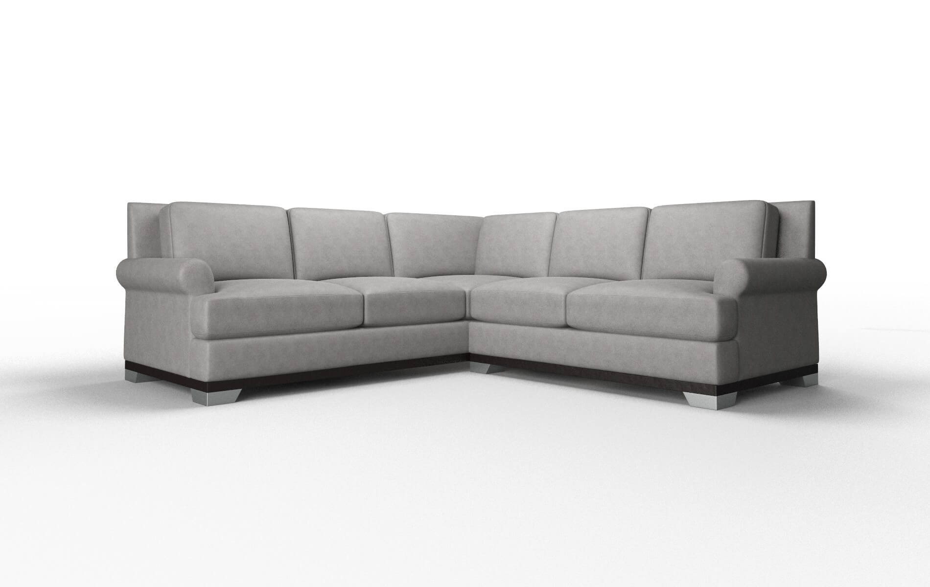 Newyork Noble Smoke Sectional espresso legs 1
