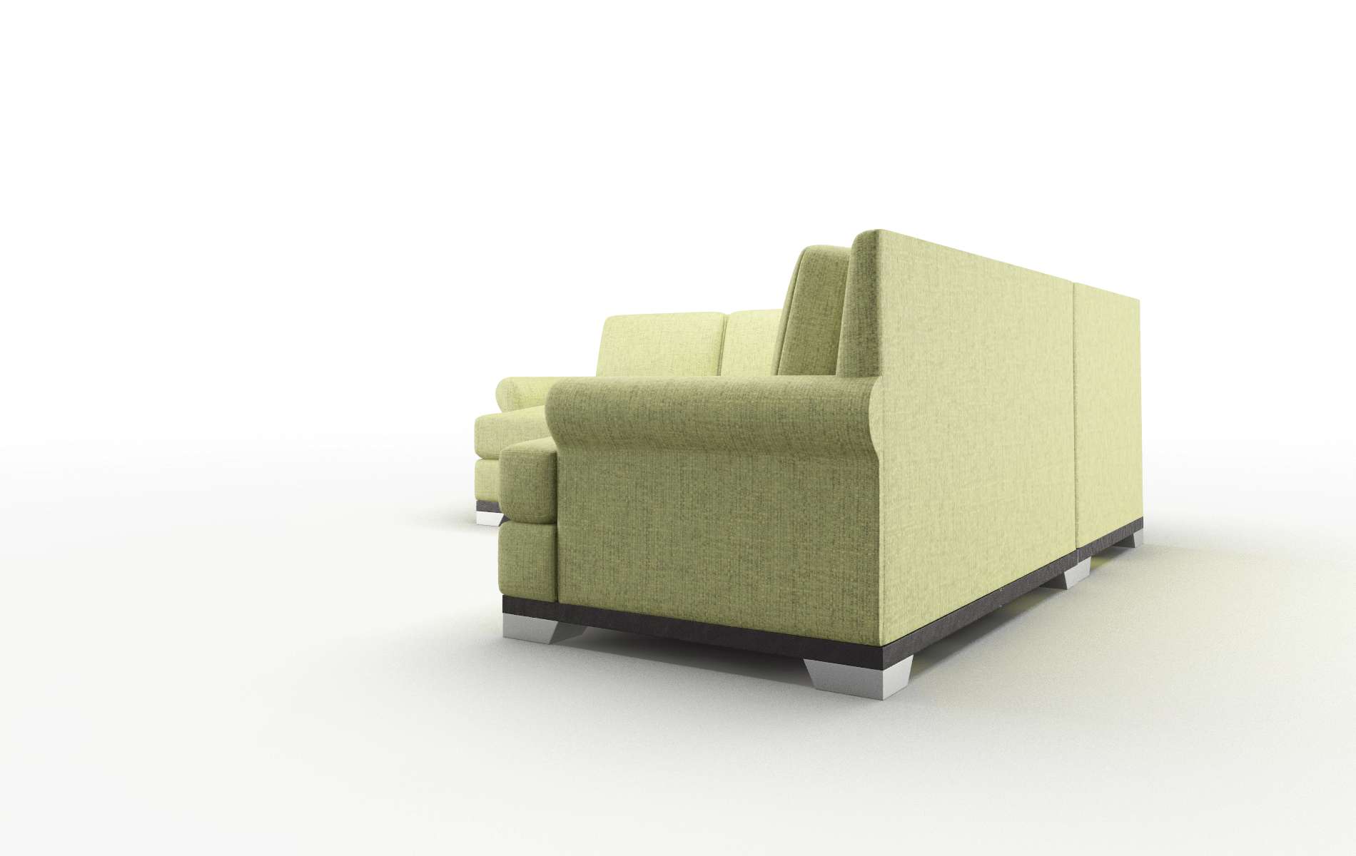 Newyork Notion Appletini Sectional espresso legs 4