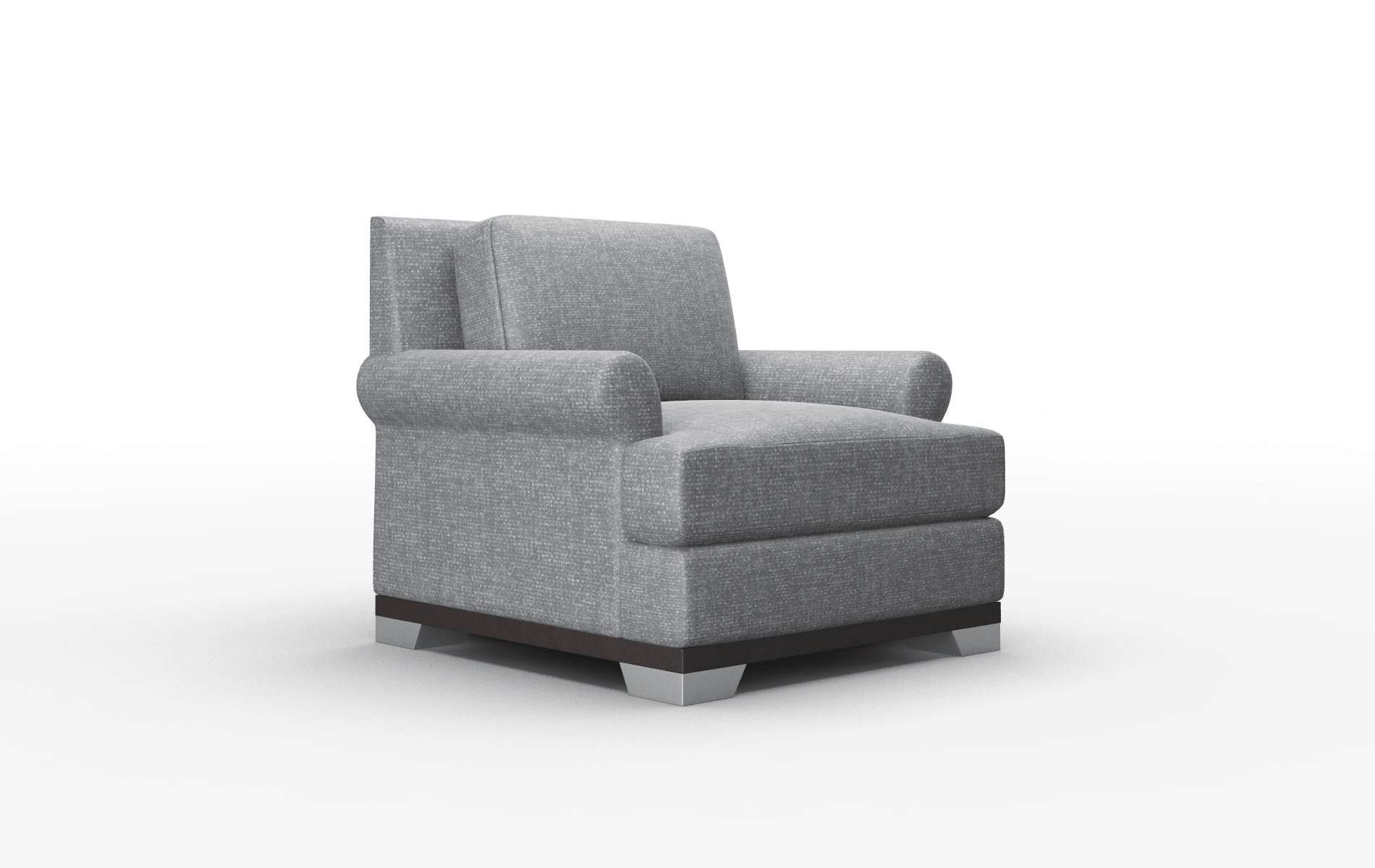 Newyork Notion Graphite Chair espresso legs 2