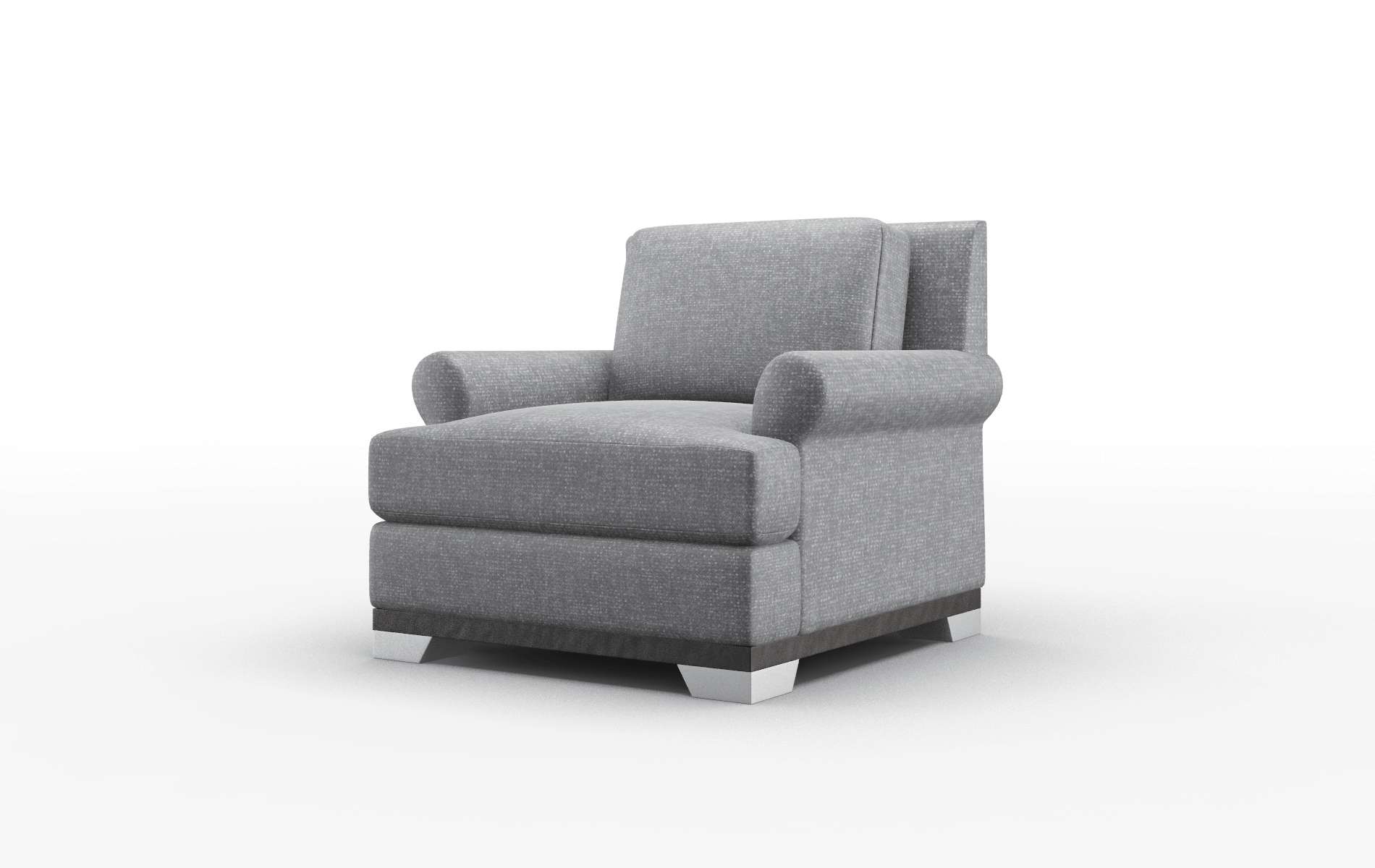 Newyork Notion Graphite Chair espresso legs 4