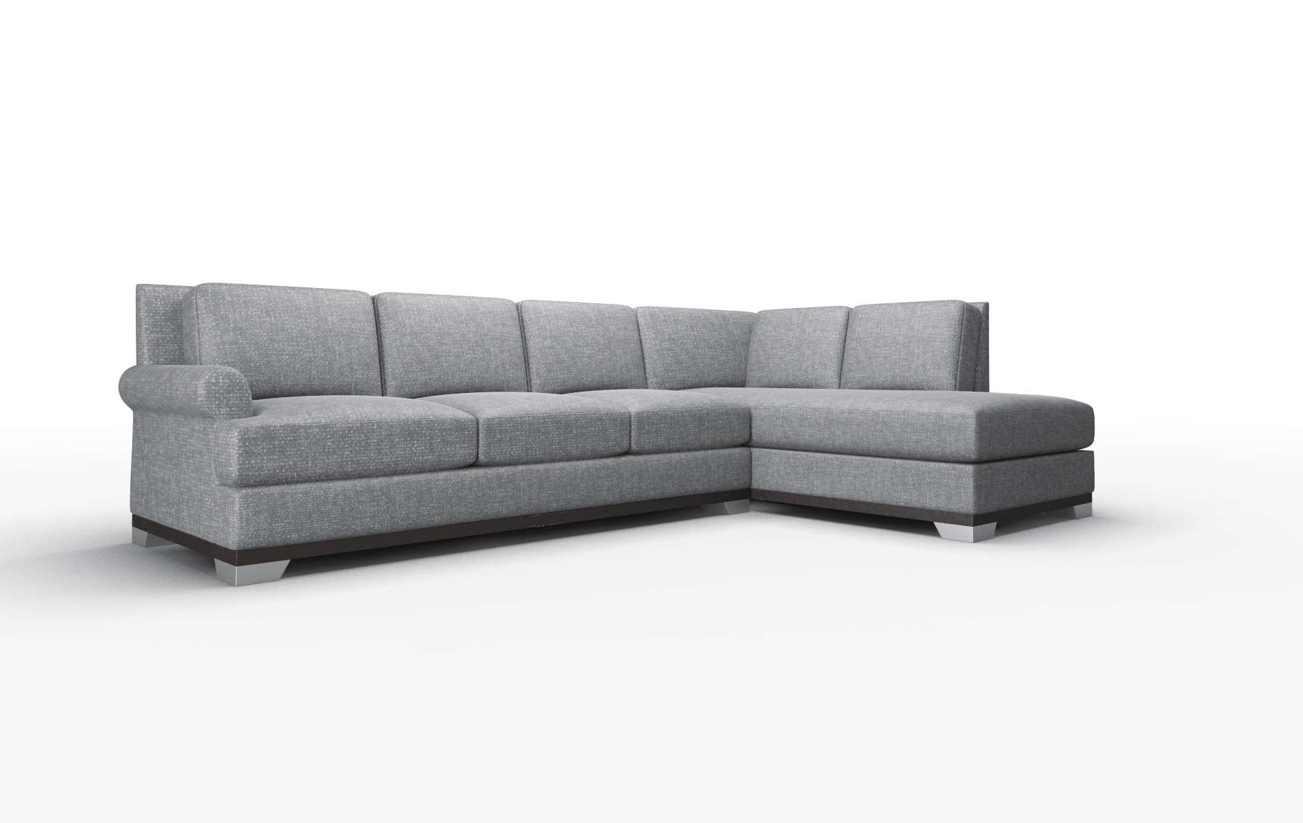 Newyork Notion Graphite Panel espresso legs 2