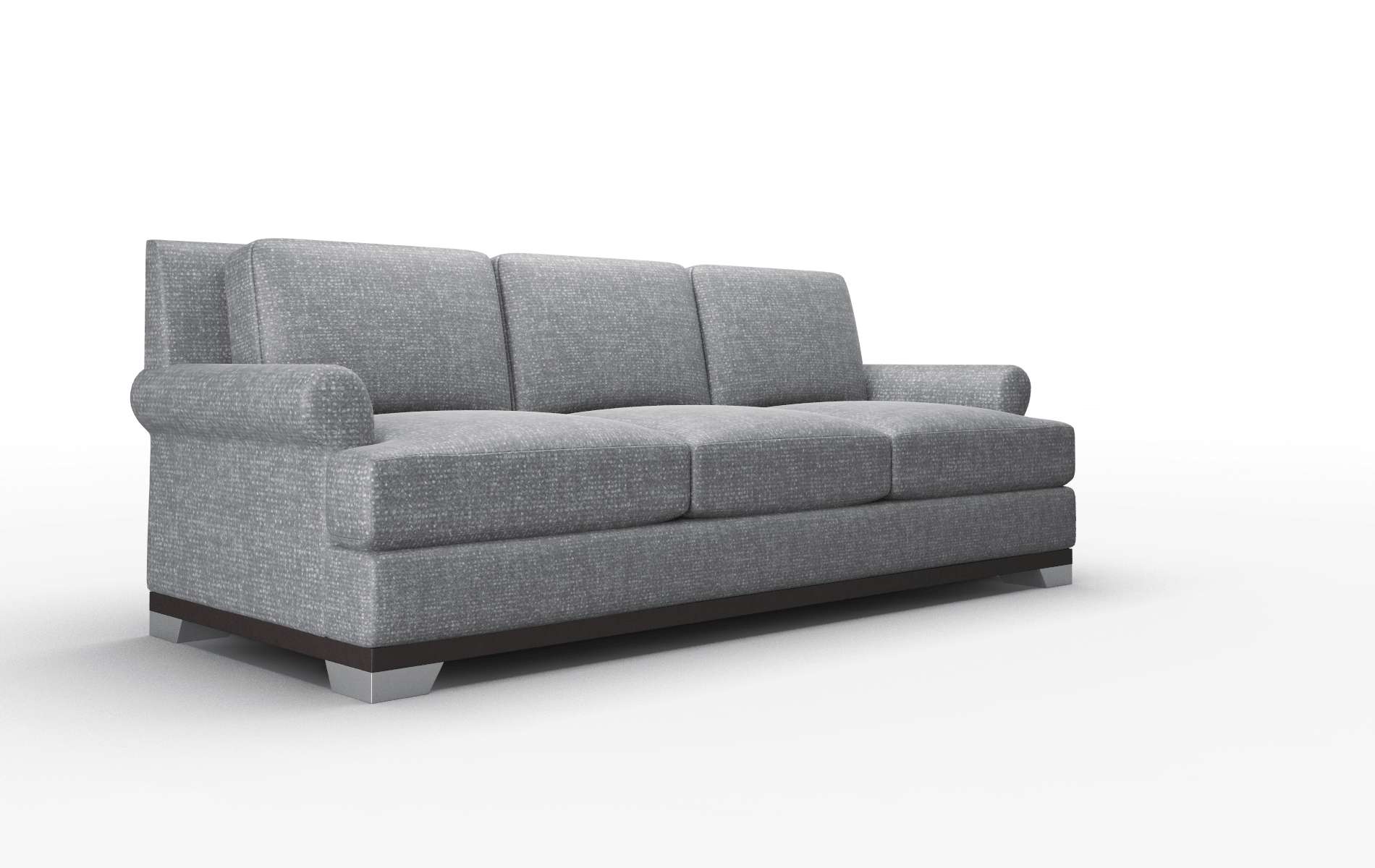 Newyork Notion Graphite Sofa espresso legs 2
