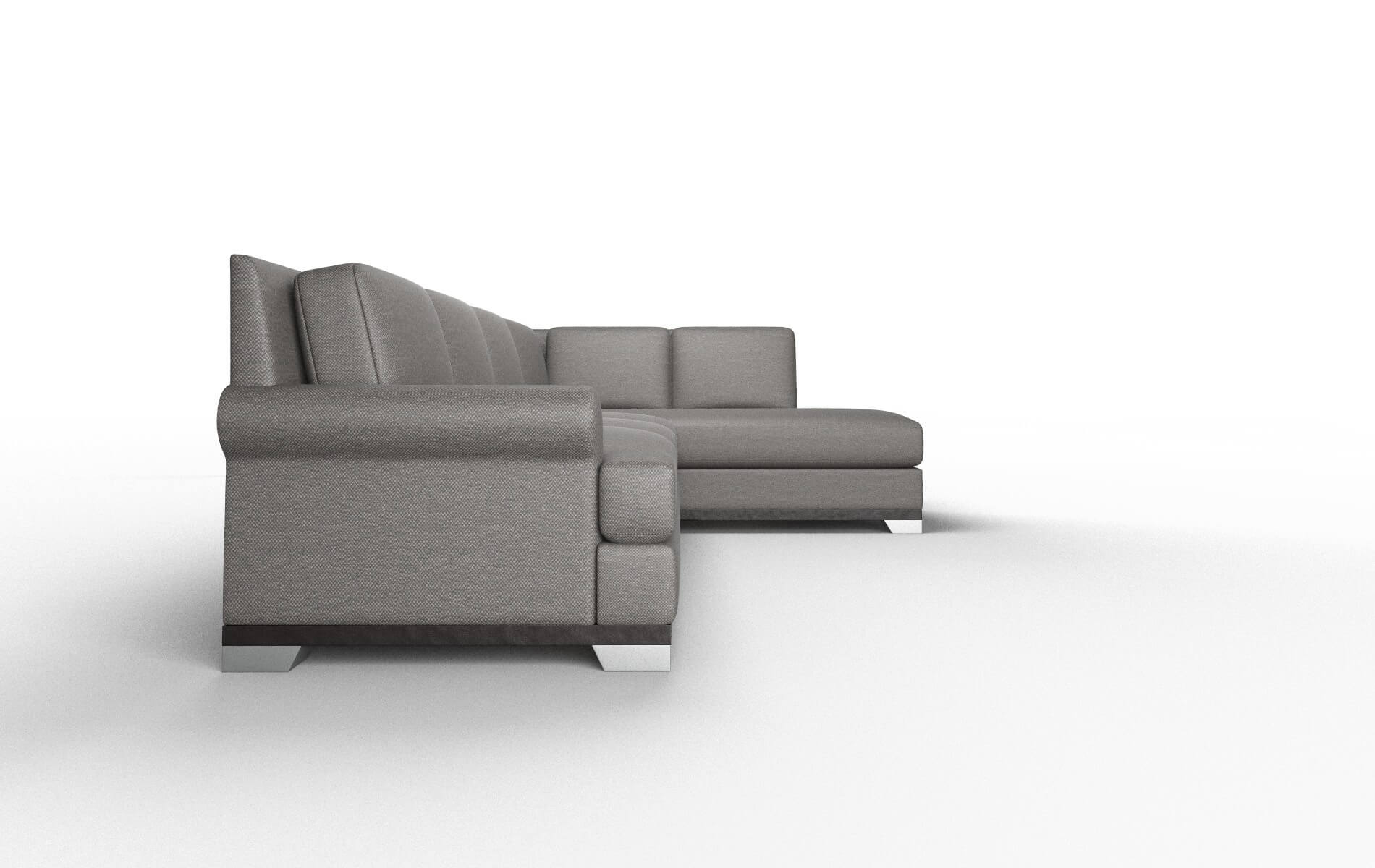 Newyork Oscar Grey Panel espresso legs 3