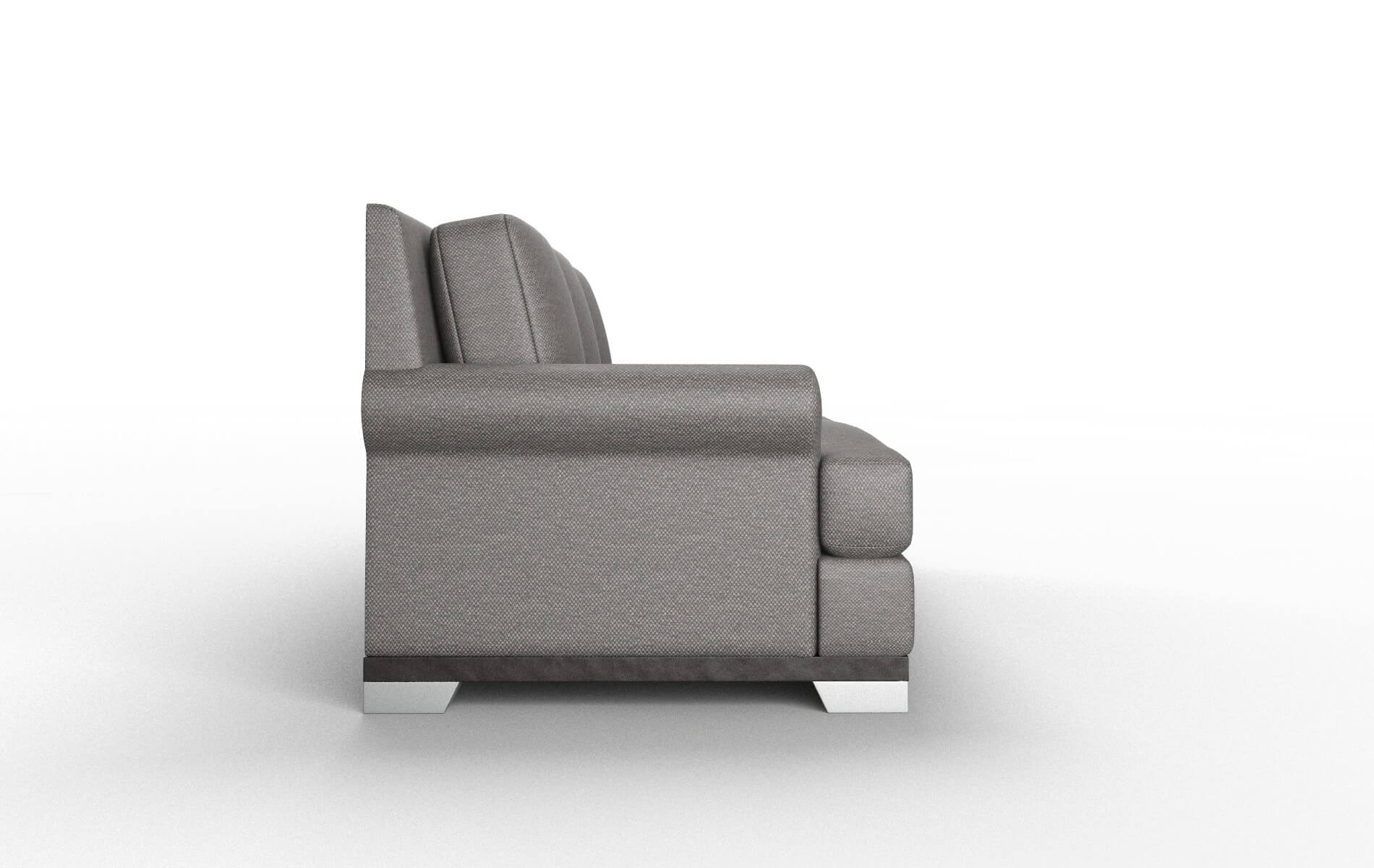 Newyork Oscar Grey Sofa espresso legs 3