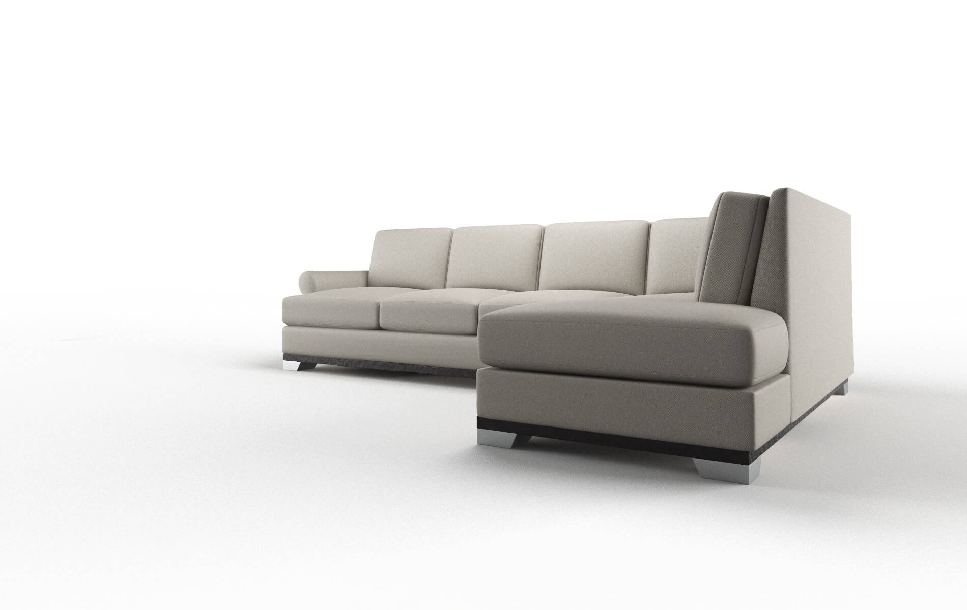 Newyork Oscar Silver Panel espresso legs 4