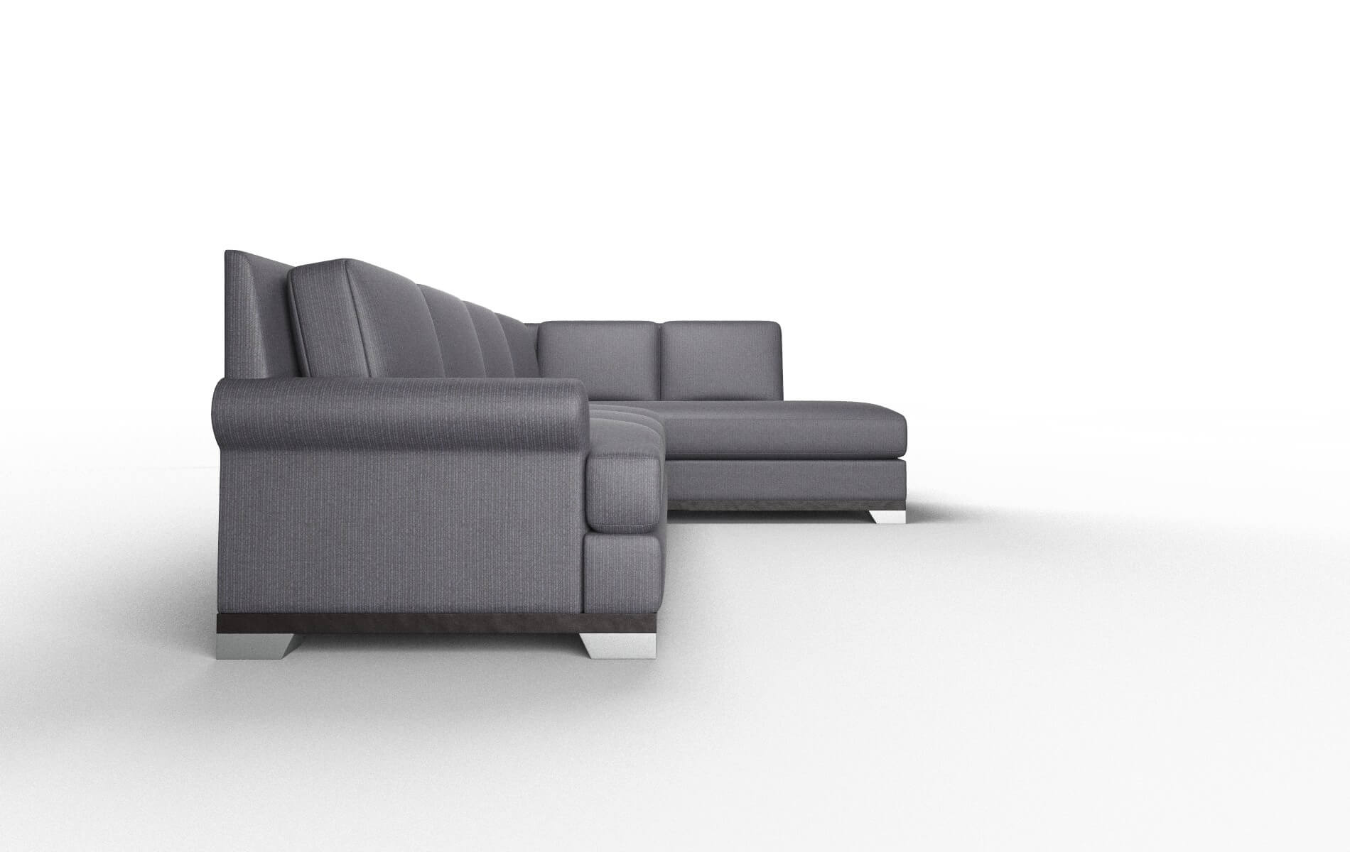 Newyork Parker Charcoal Panel espresso legs 3