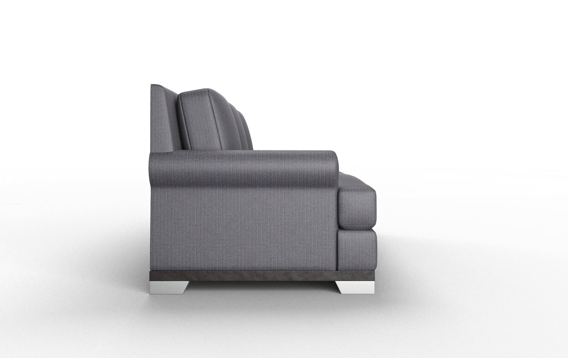 Newyork Parker Charcoal Sofa espresso legs 3