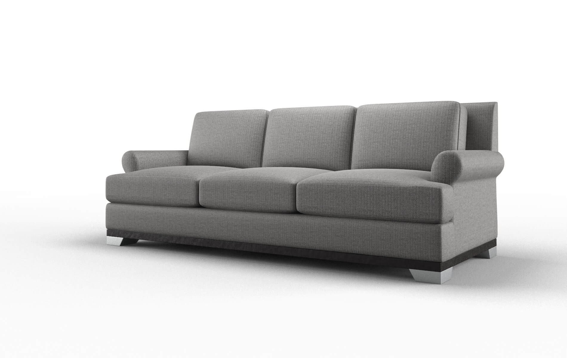 Newyork Parker Graphite Sofa espresso legs 4
