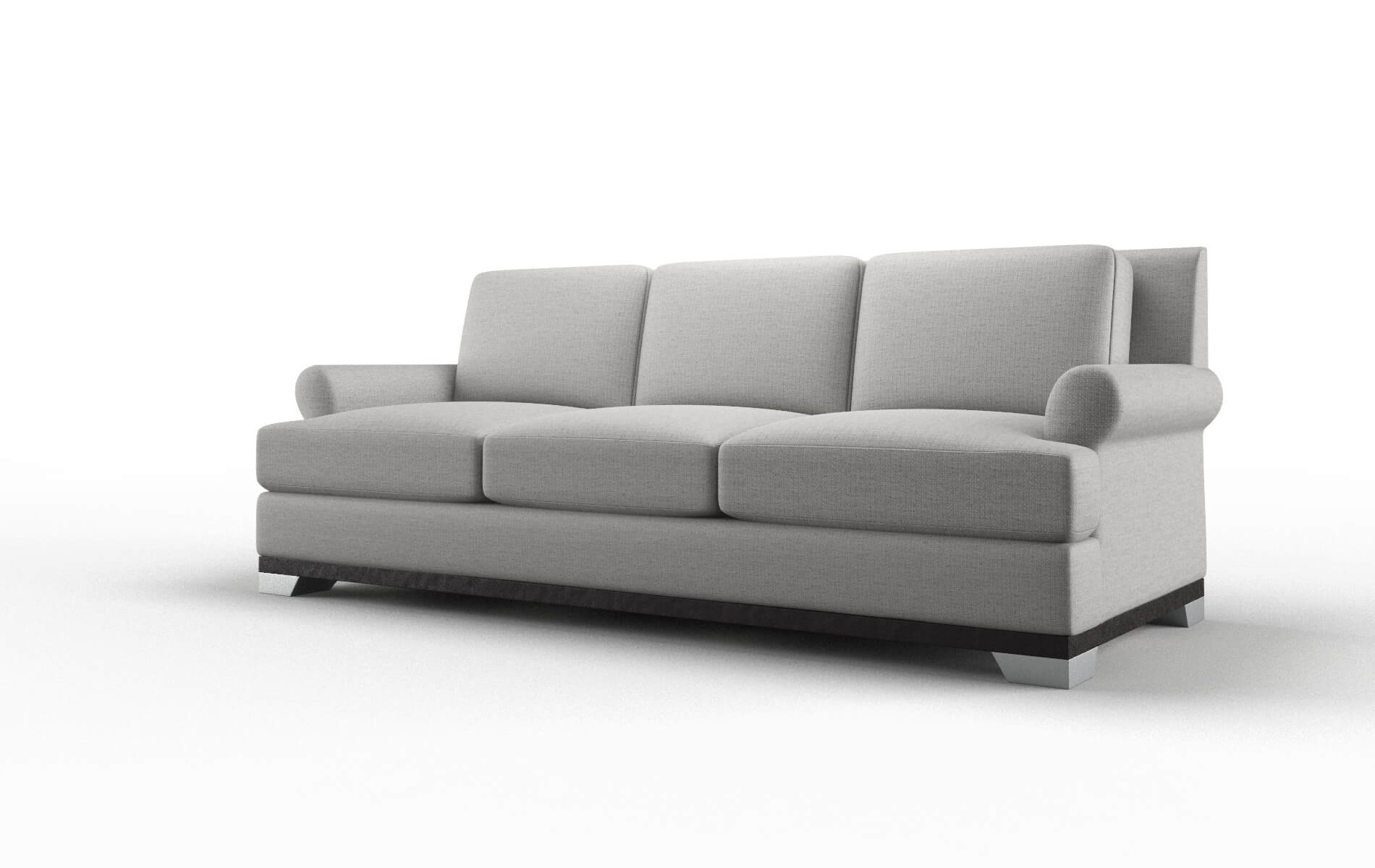 Newyork Parker Silver Sofa espresso legs 4