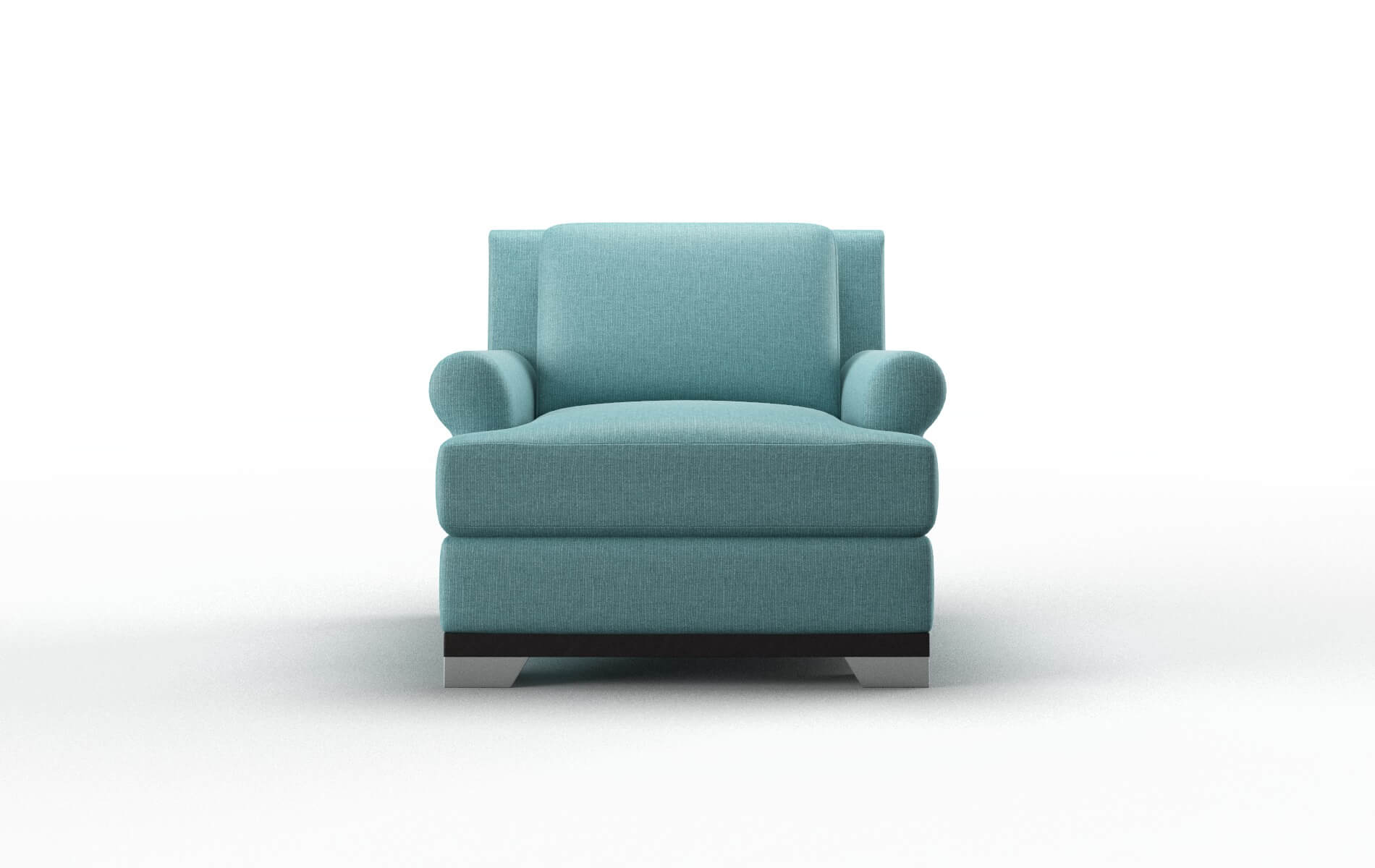 Newyork Parker Turquoise chair espresso legs