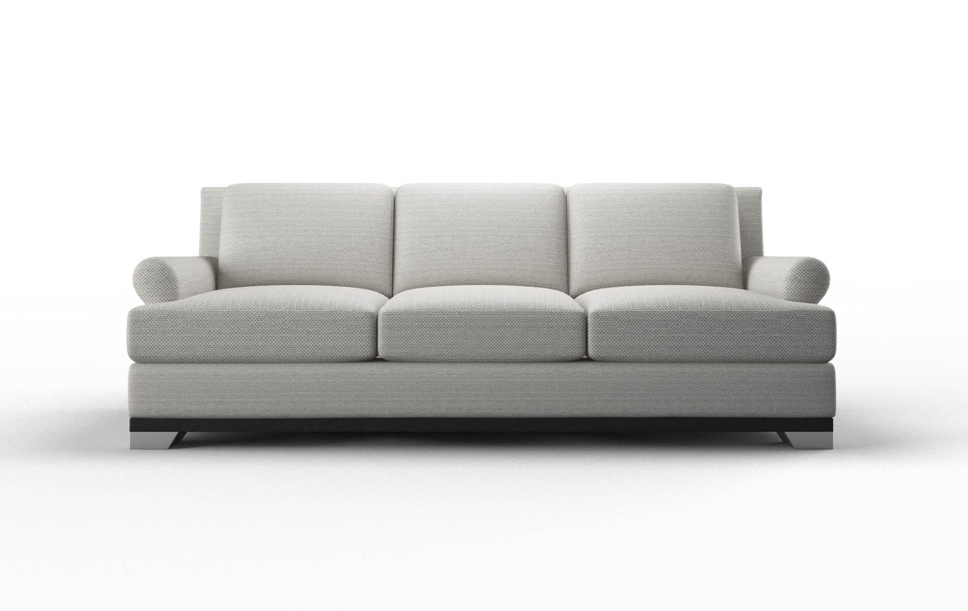 Newyork Phoenix Silver Sofa espresso legs 1