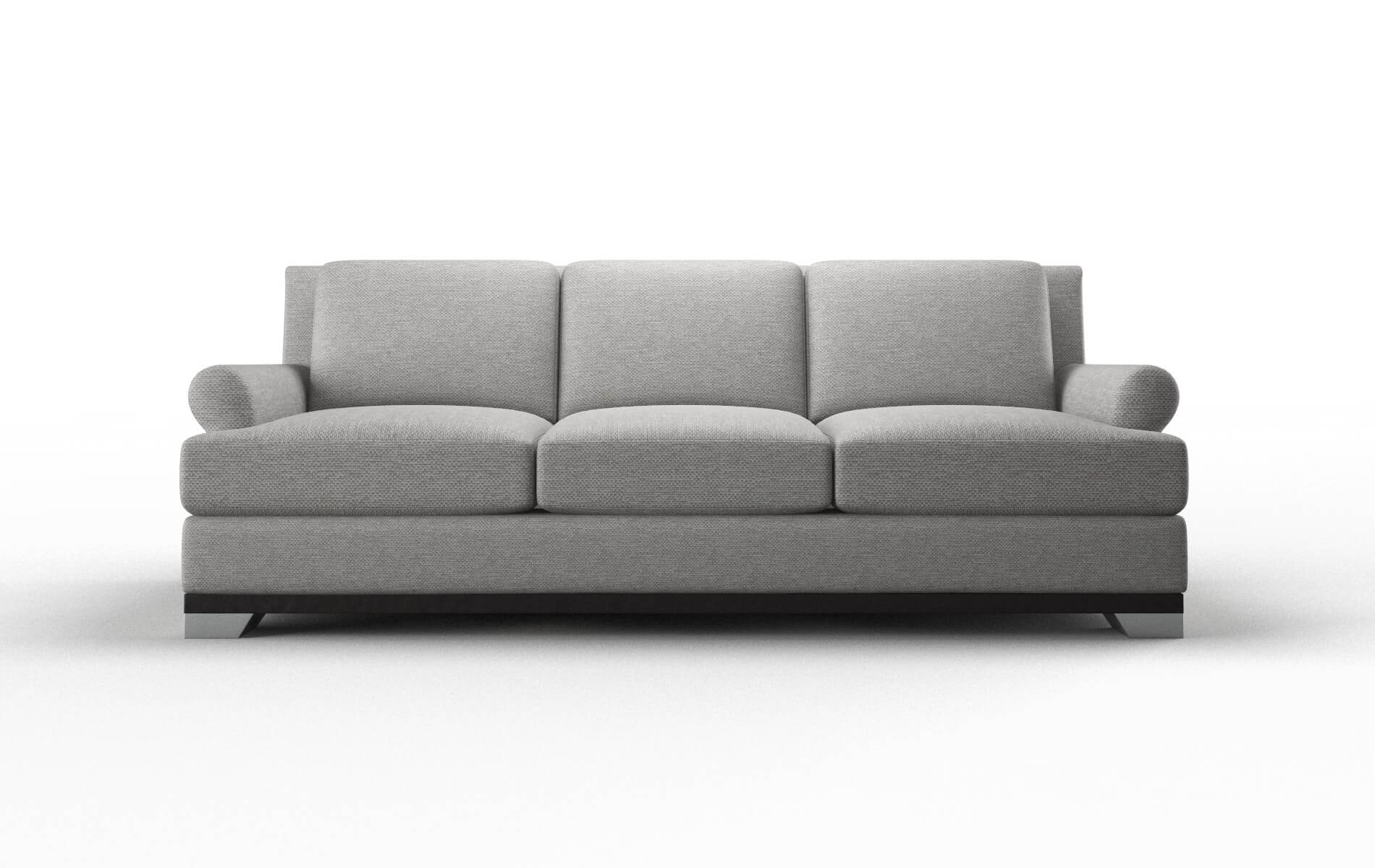 Newyork Phoenix Smoke Sofa espresso legs 1