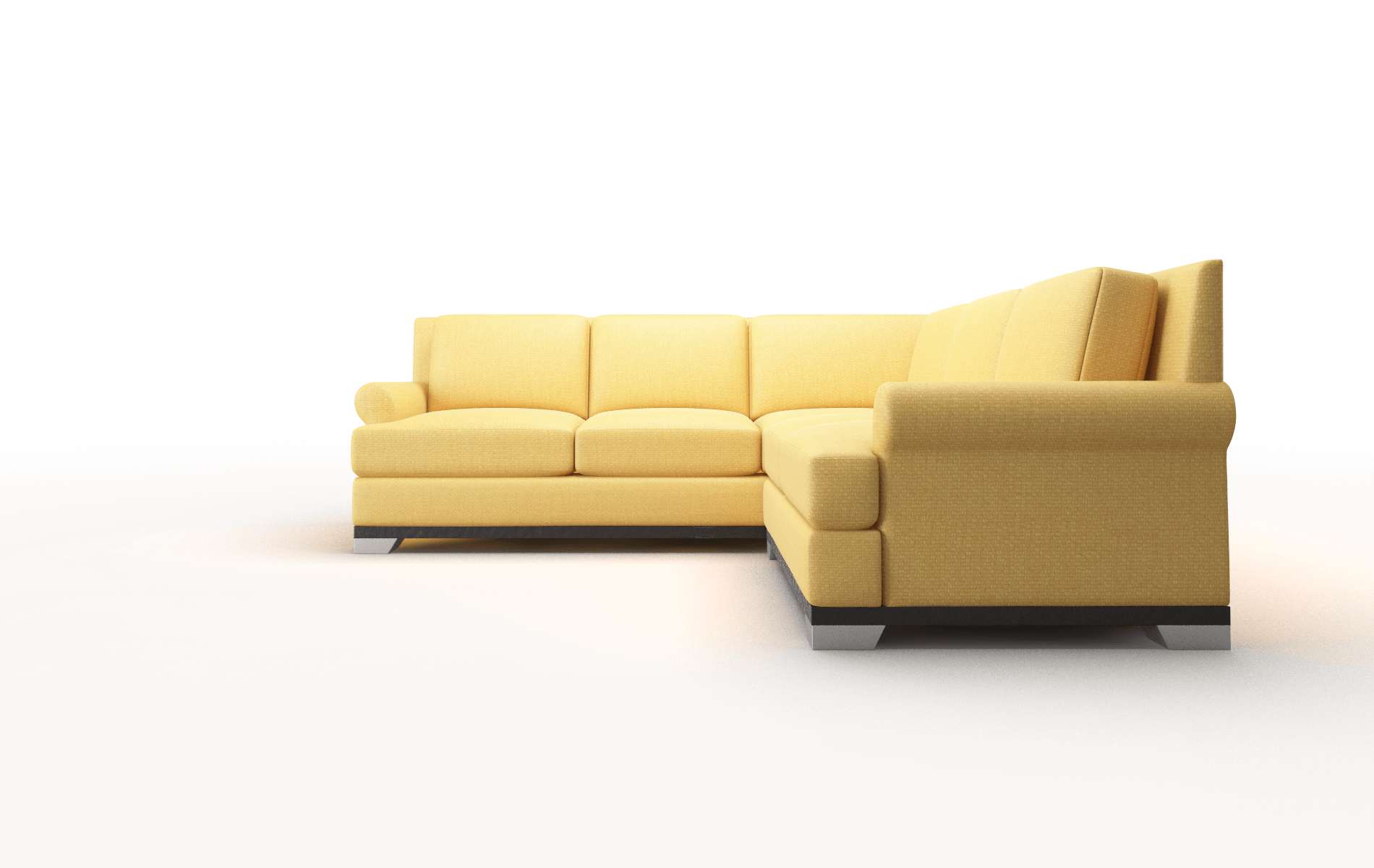 Newyork Portland Dijon Sectional espresso legs 5