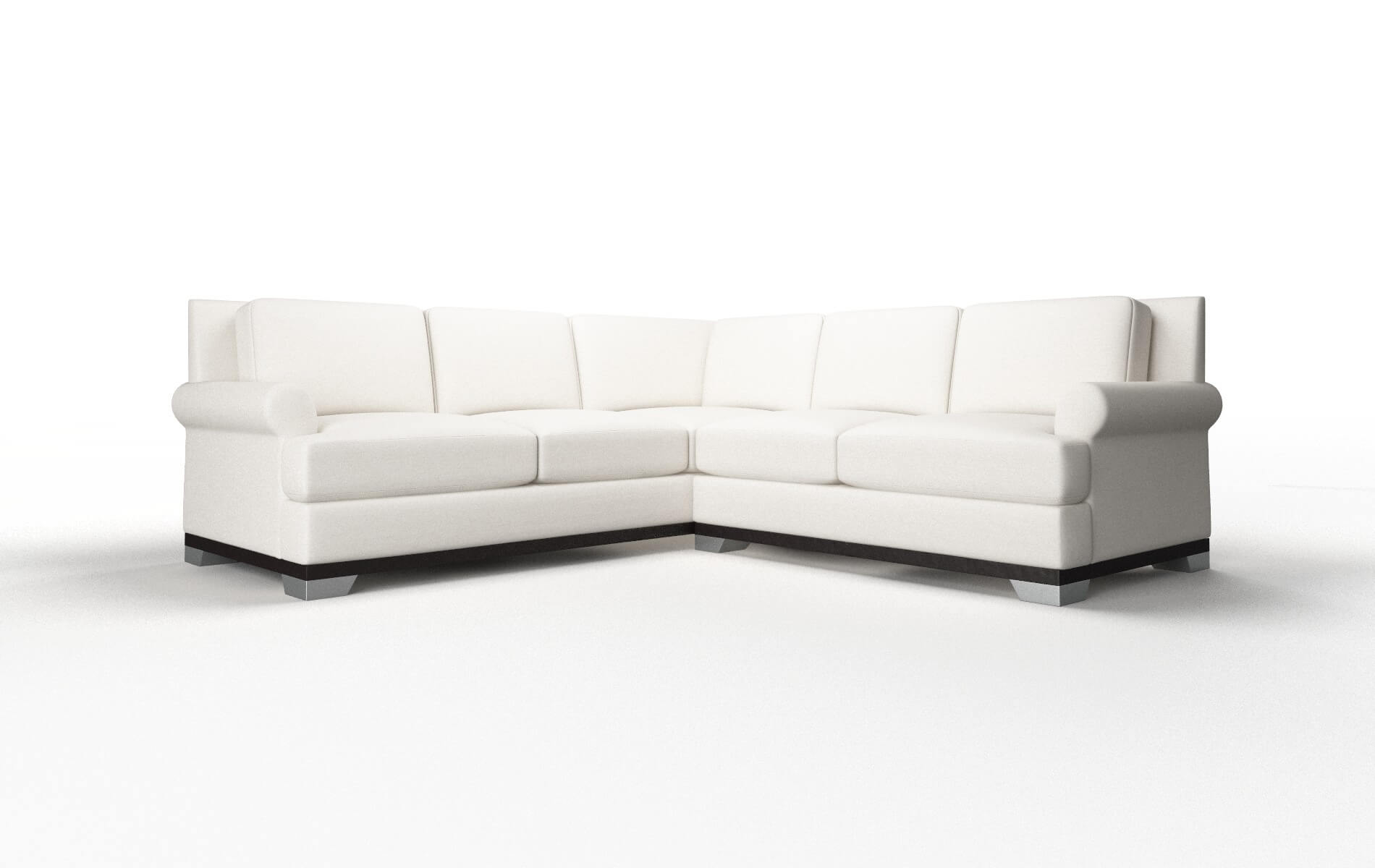 Newyork Redondo Pearl Sectional espresso legs 1