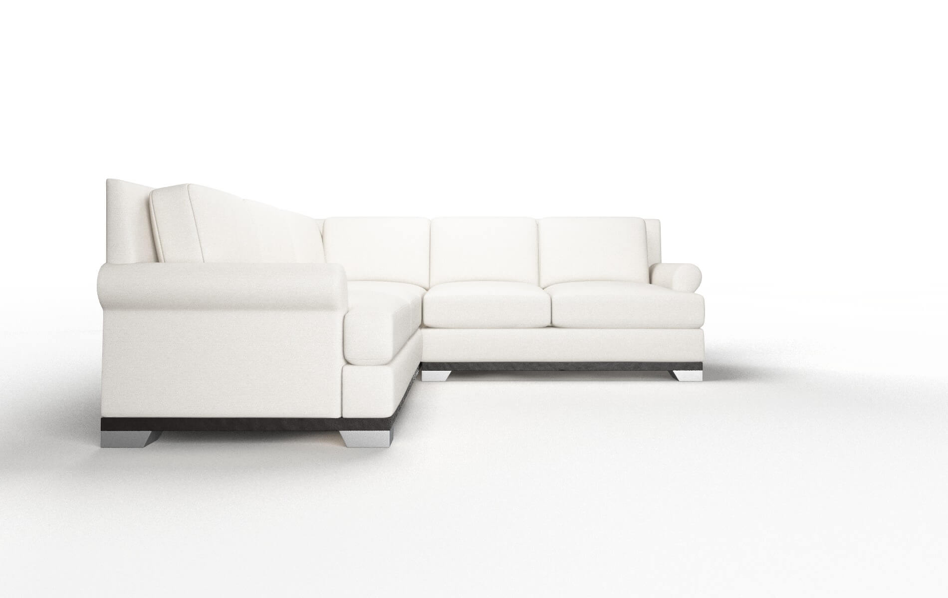 Newyork Redondo Pearl Sectional espresso legs 2