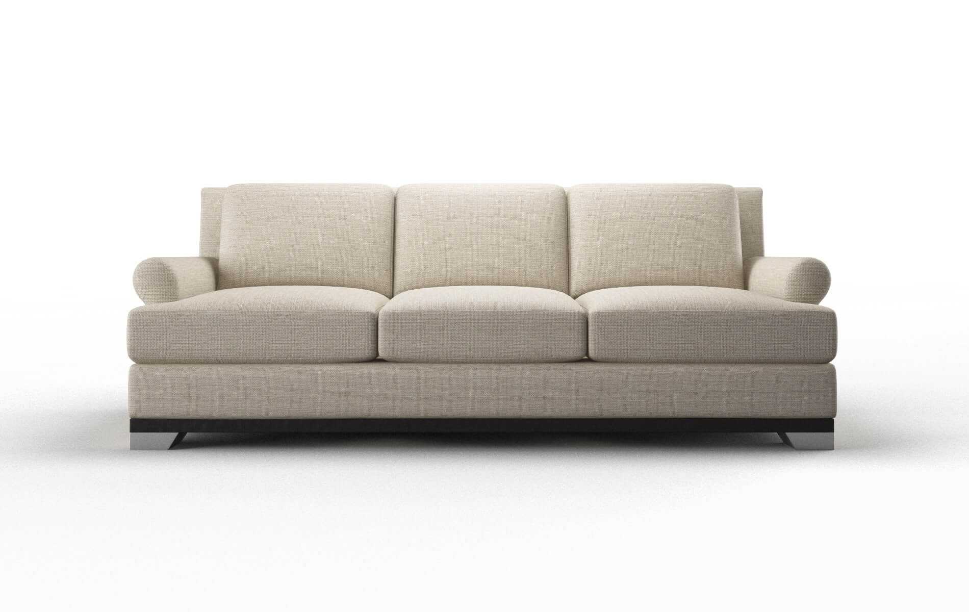 Newyork Rocket dove Sofa Espresso Legs  1