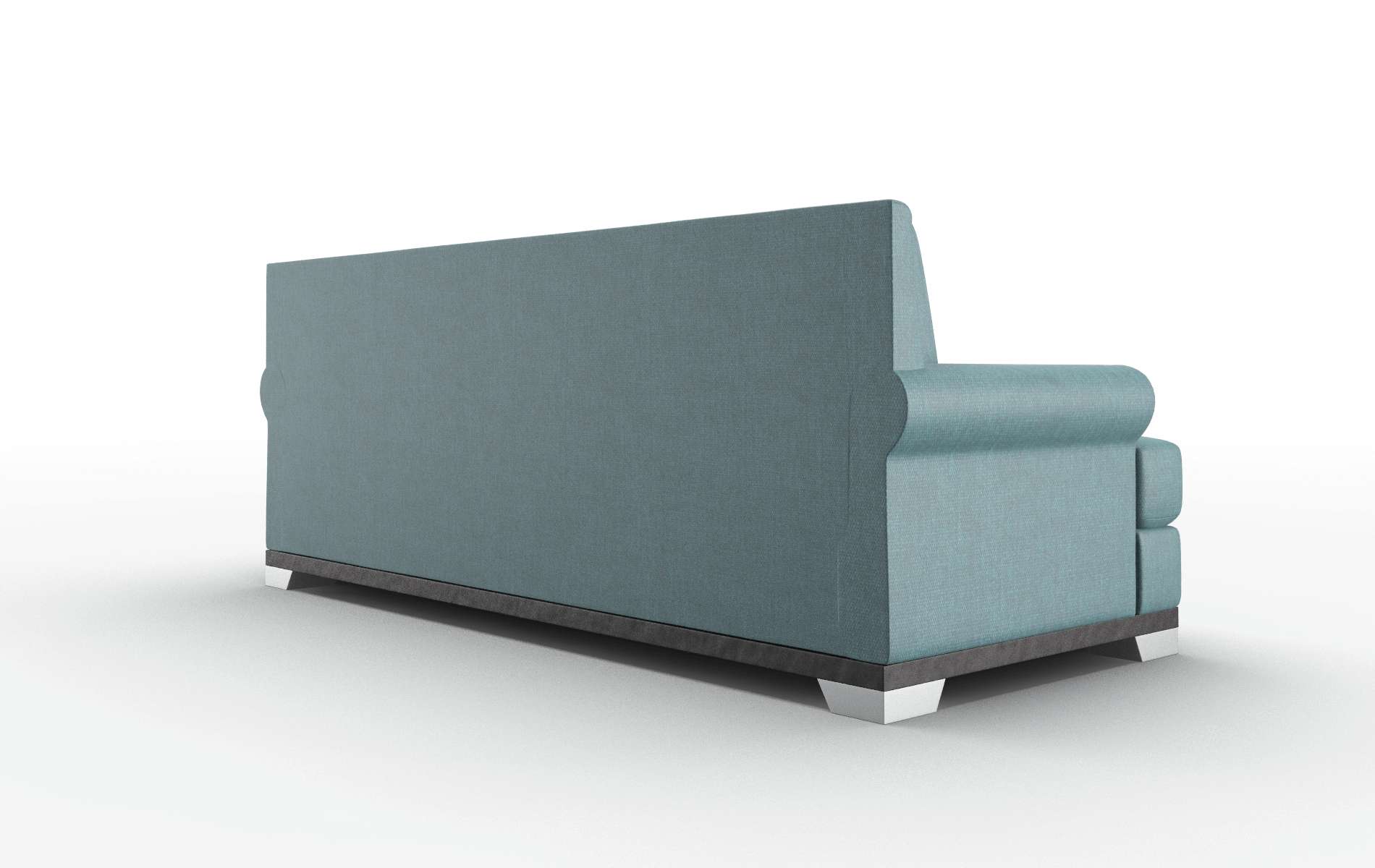 Newyork Rocket Peacock Sofa espresso legs 5