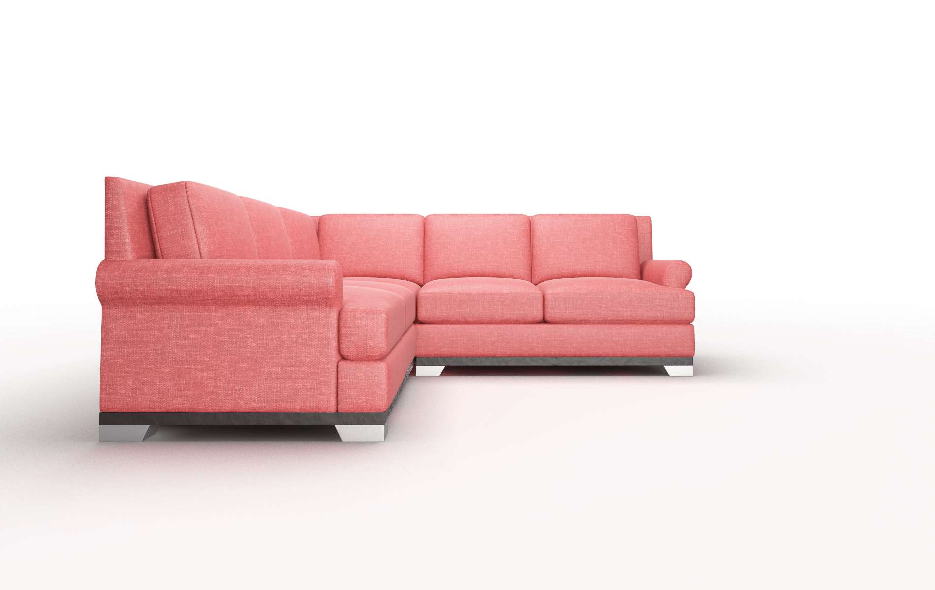 Newyork Royale Berry Sectional espresso legs 2