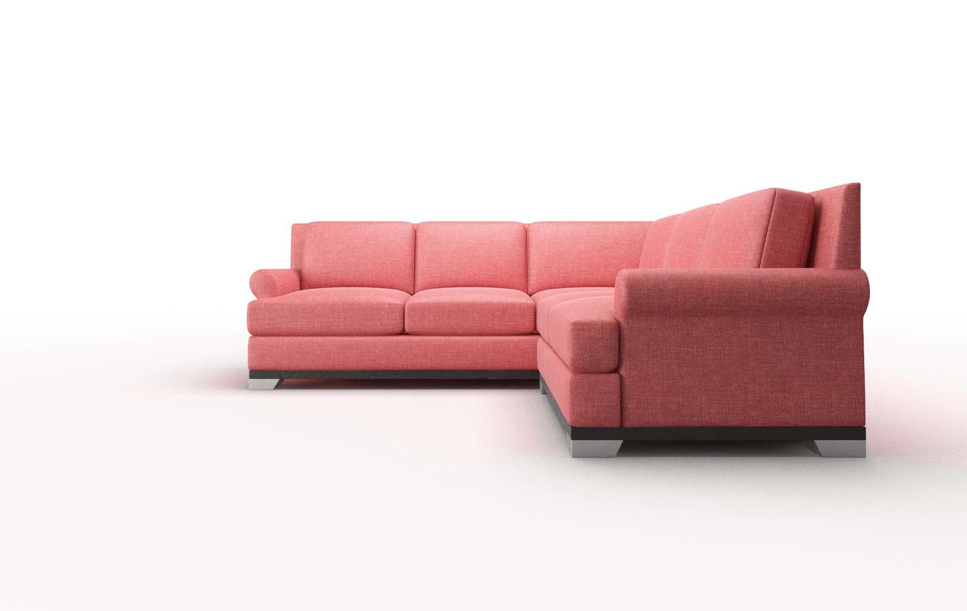 Newyork Royale Berry Sectional espresso legs 5