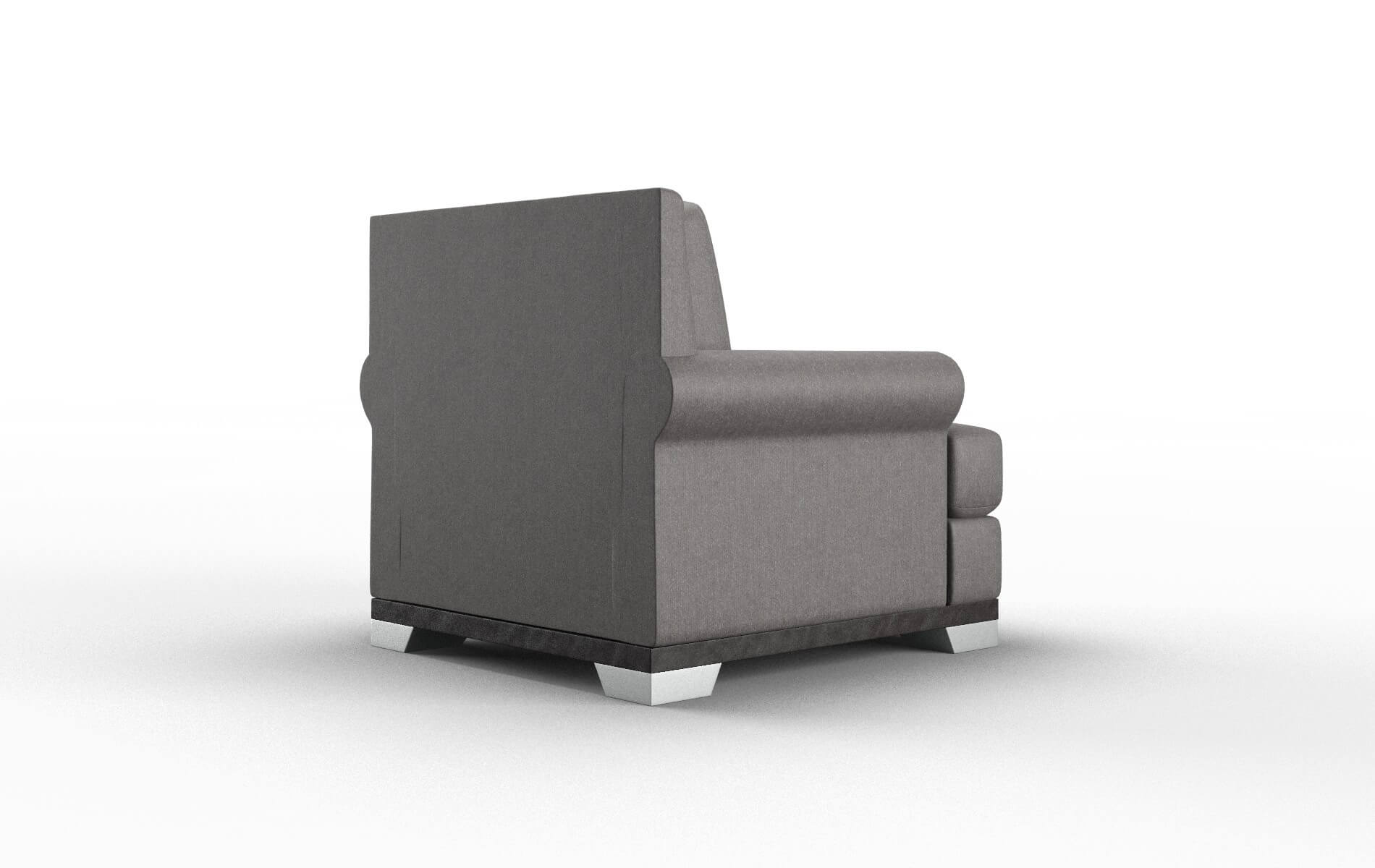 Newyork Sasha Grey Chair espresso legs 5