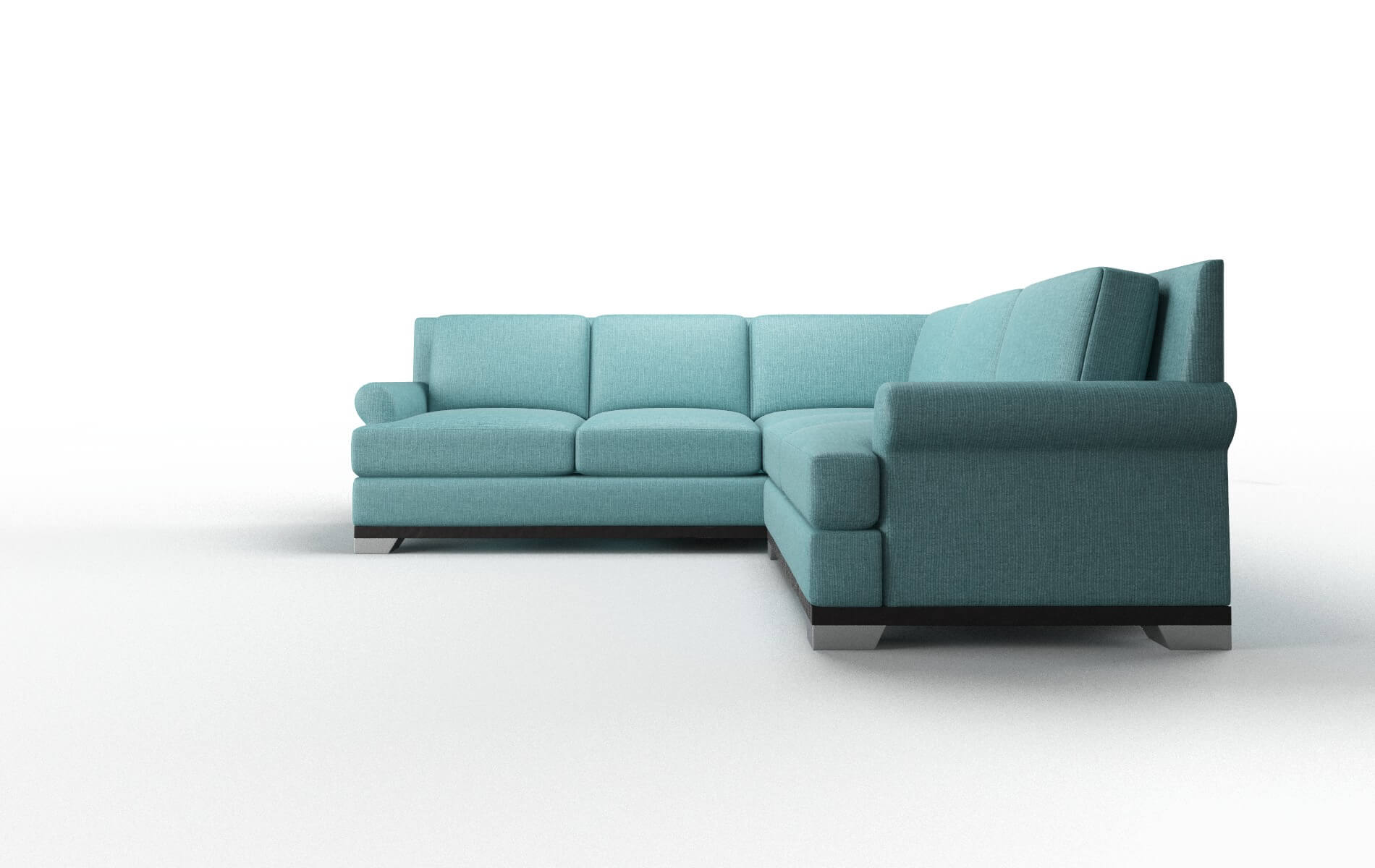 Newyork Simplex Aquavita Sectional espresso legs 5