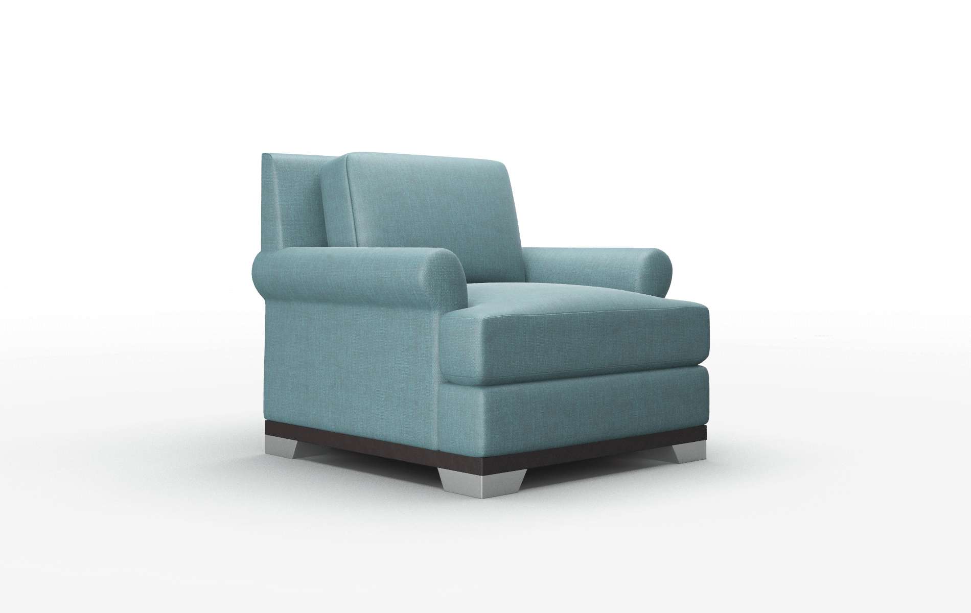 Newyork Simplex Blue_moon Chair espresso legs 2