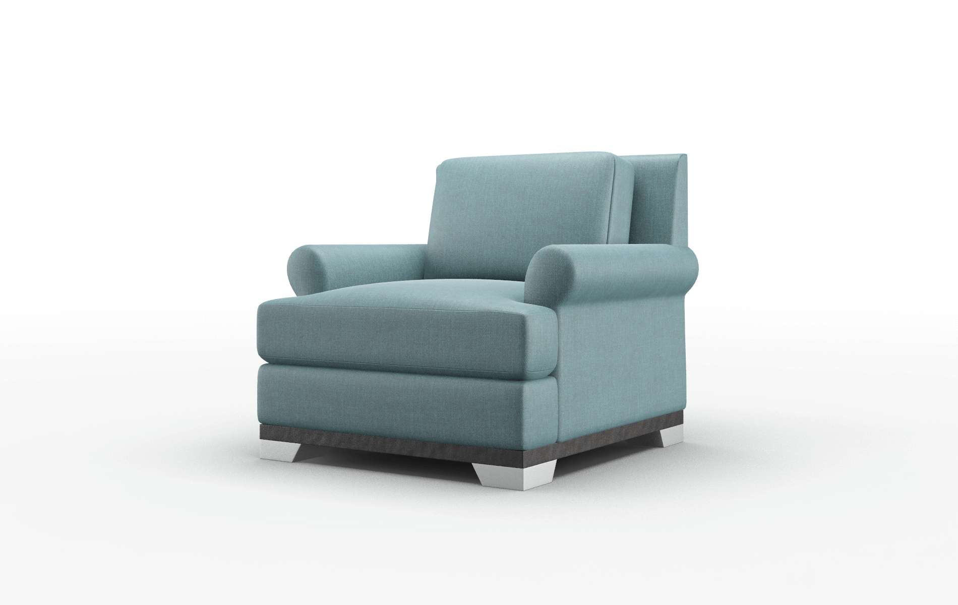 Newyork Simplex Blue_moon Chair espresso legs 4