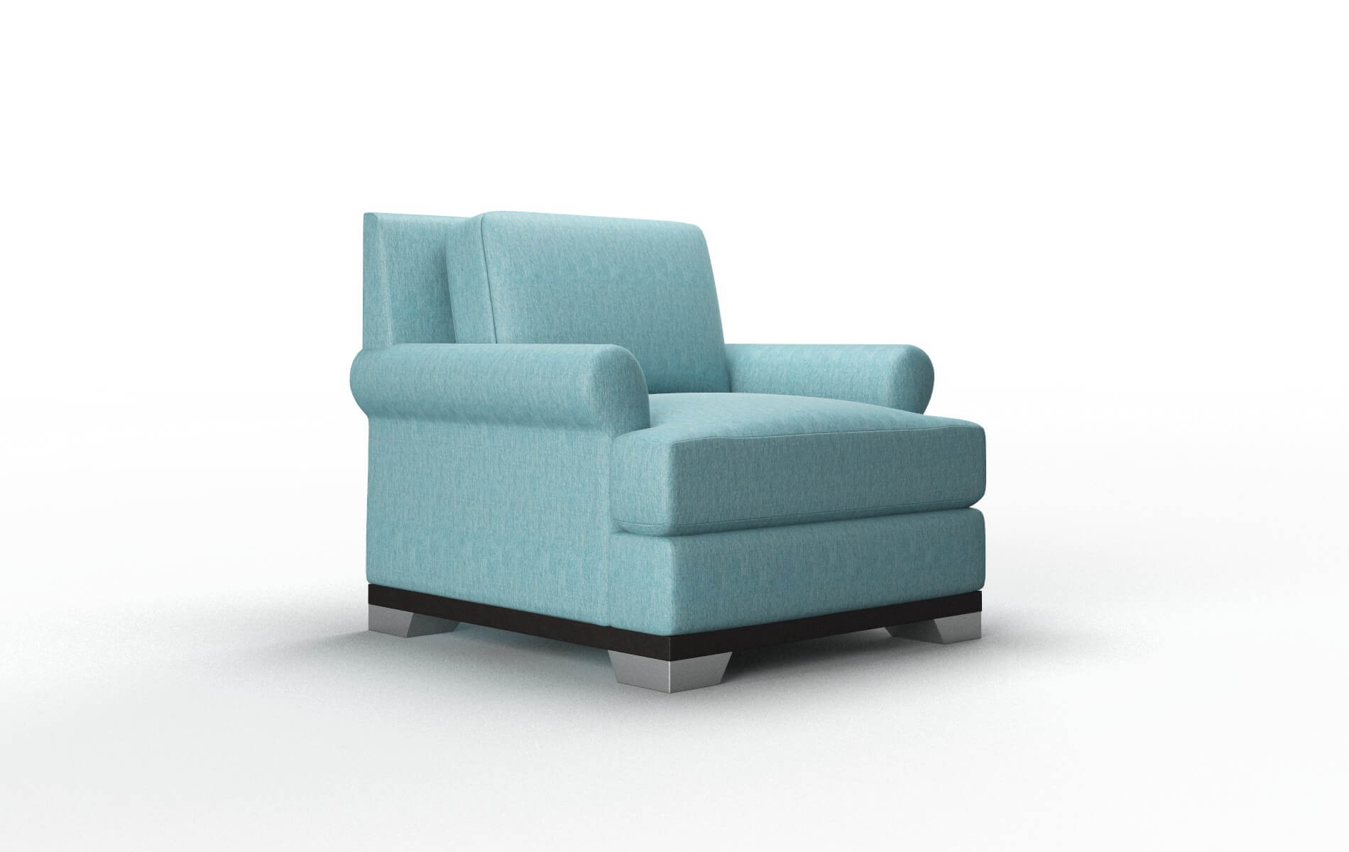Newyork Sorrento Denim Chair espresso legs 2