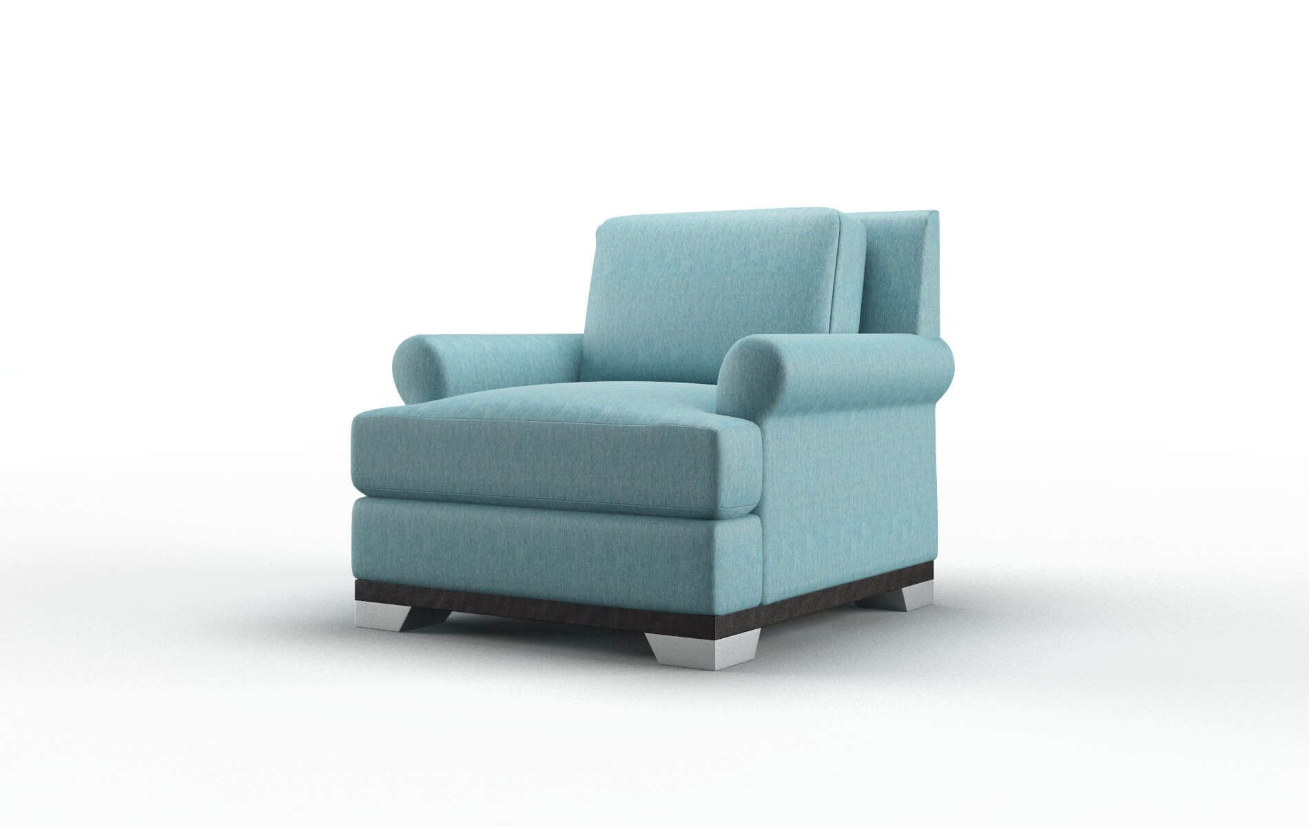 Newyork Sorrento Denim Chair espresso legs 4